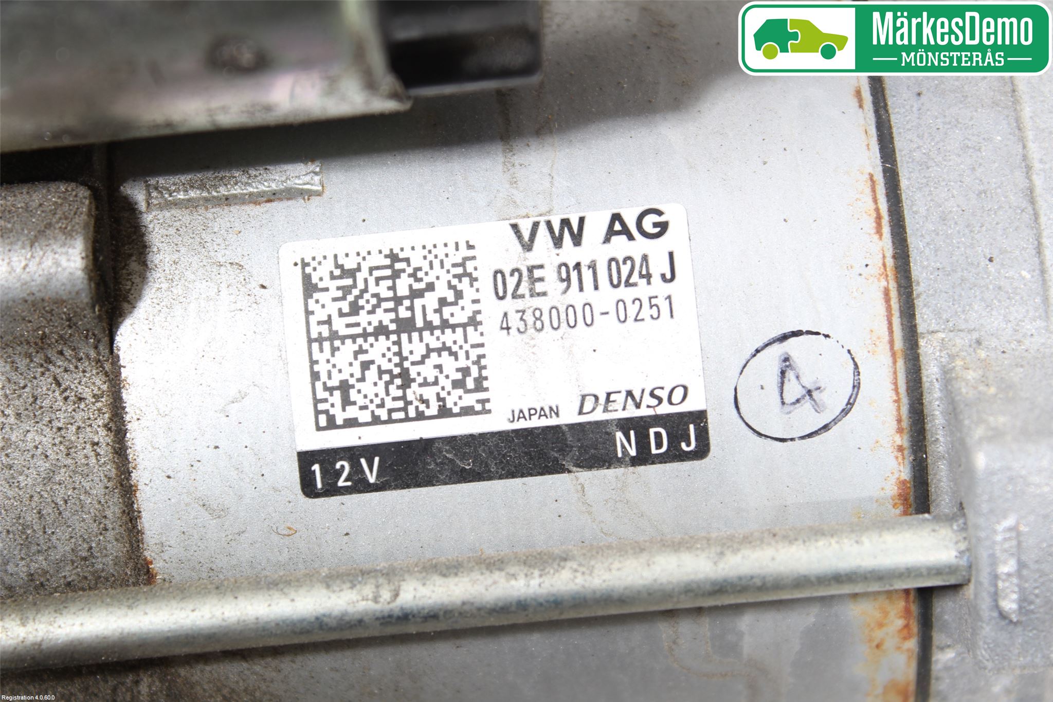 Volkswagen VW TIGUAN 16-24 Startmotor Diesel
