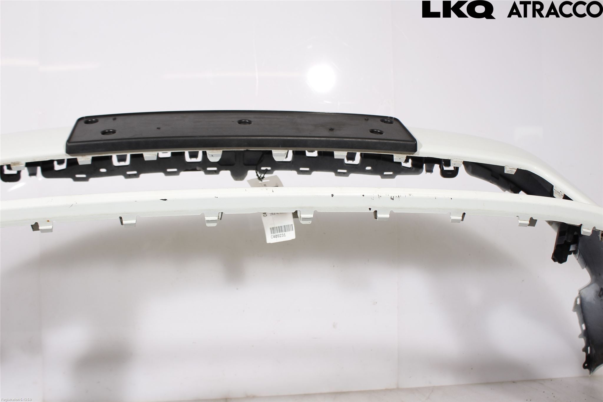 Volkswagen VW GOLF / E-GOLF VII 13-20 Støtfanger Foran Plastdeksel