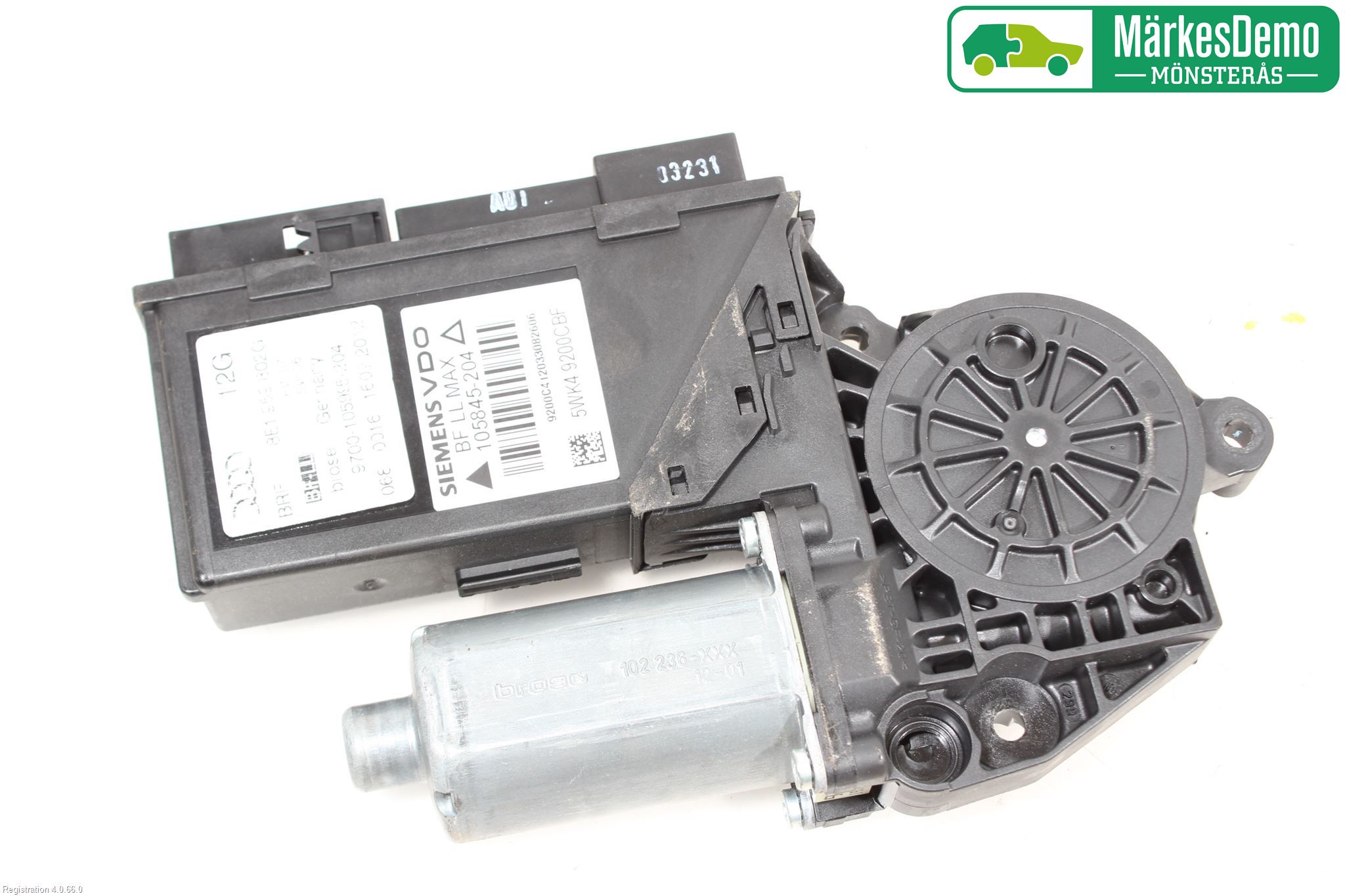 Seat EXEO Vindusheismotor