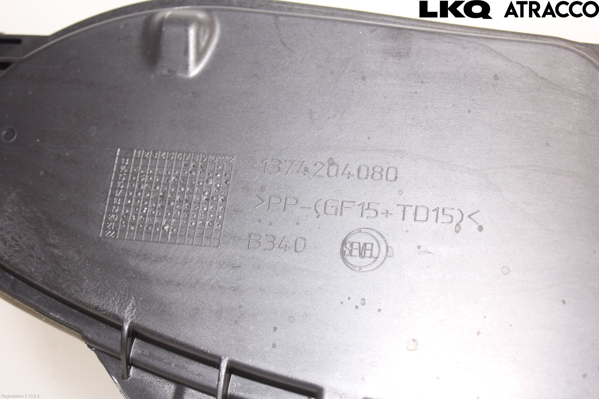 Fiat DUCATO 15-23 Panser Luftinntak Oppå