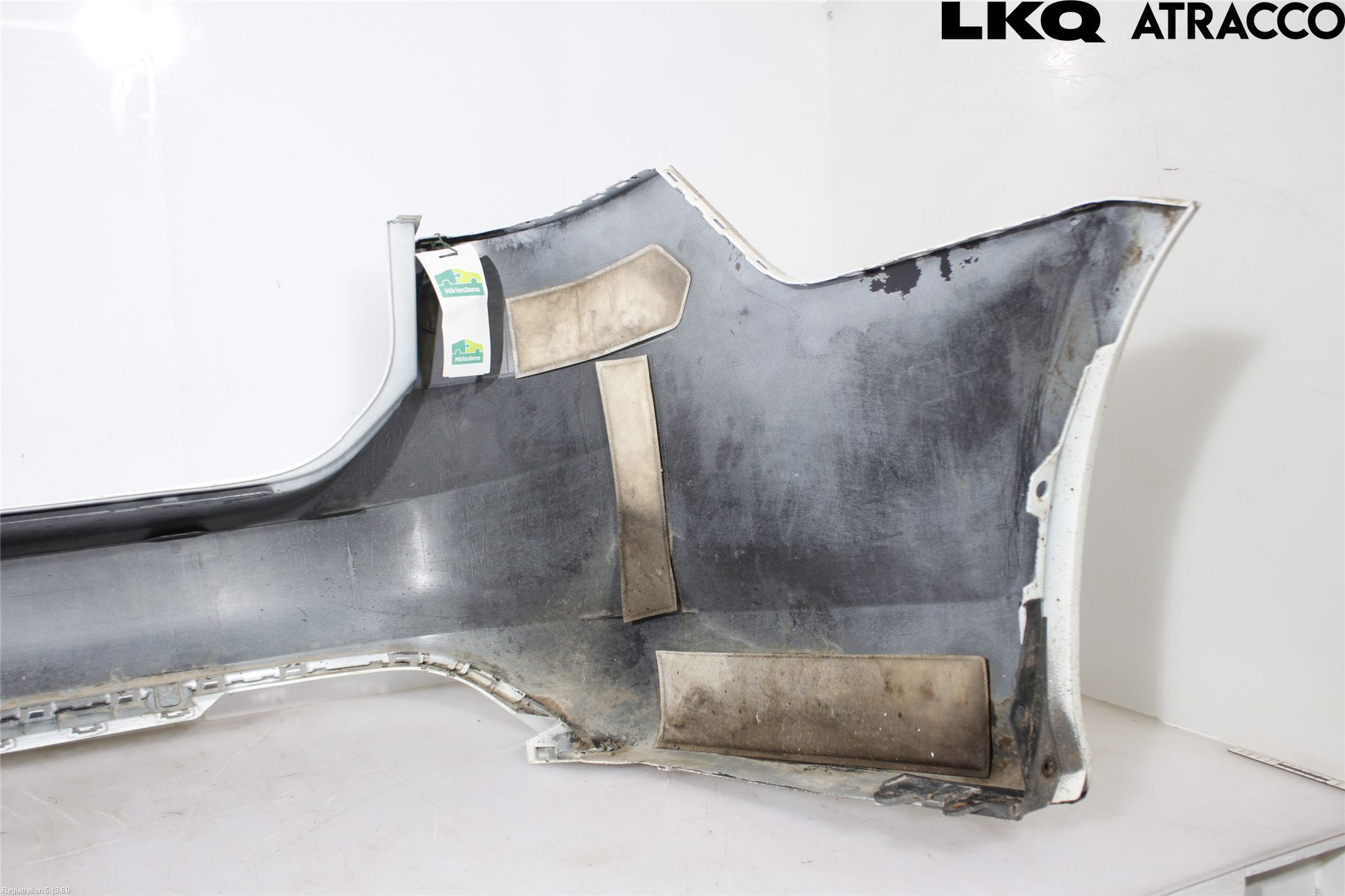 Volkswagen VW GOLF / E-GOLF VII 13-20 Støtfanger Bak Overtrekk