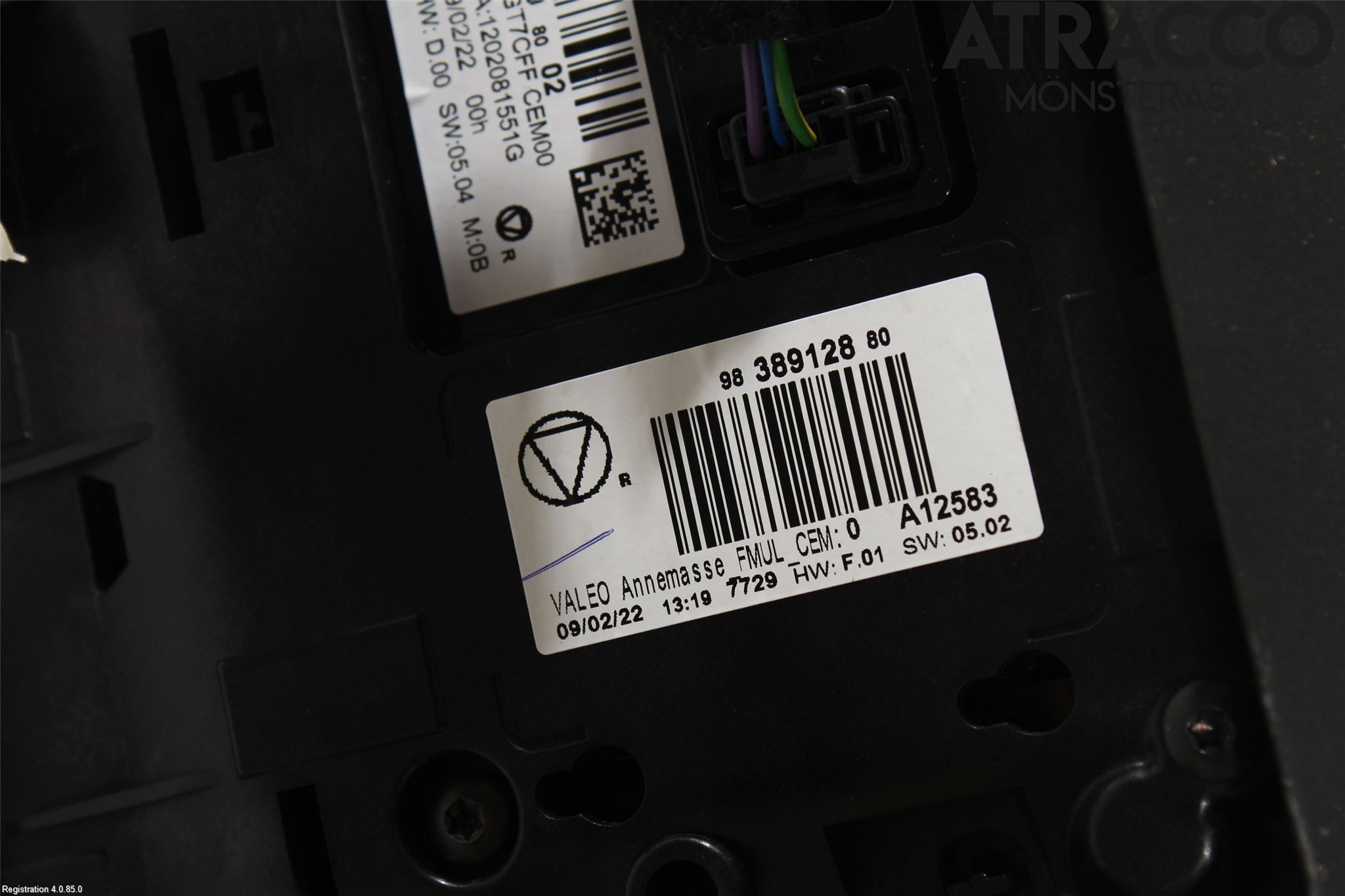 Citroen COTROEN C3 17-24 Multifunktionsdisplay