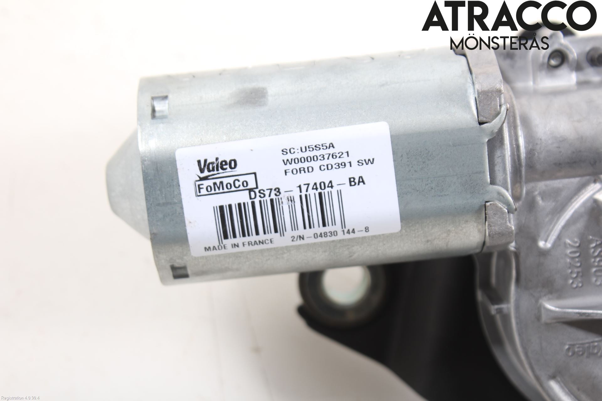 Ford MONDEO 15-22 Viskermotor Bakluke