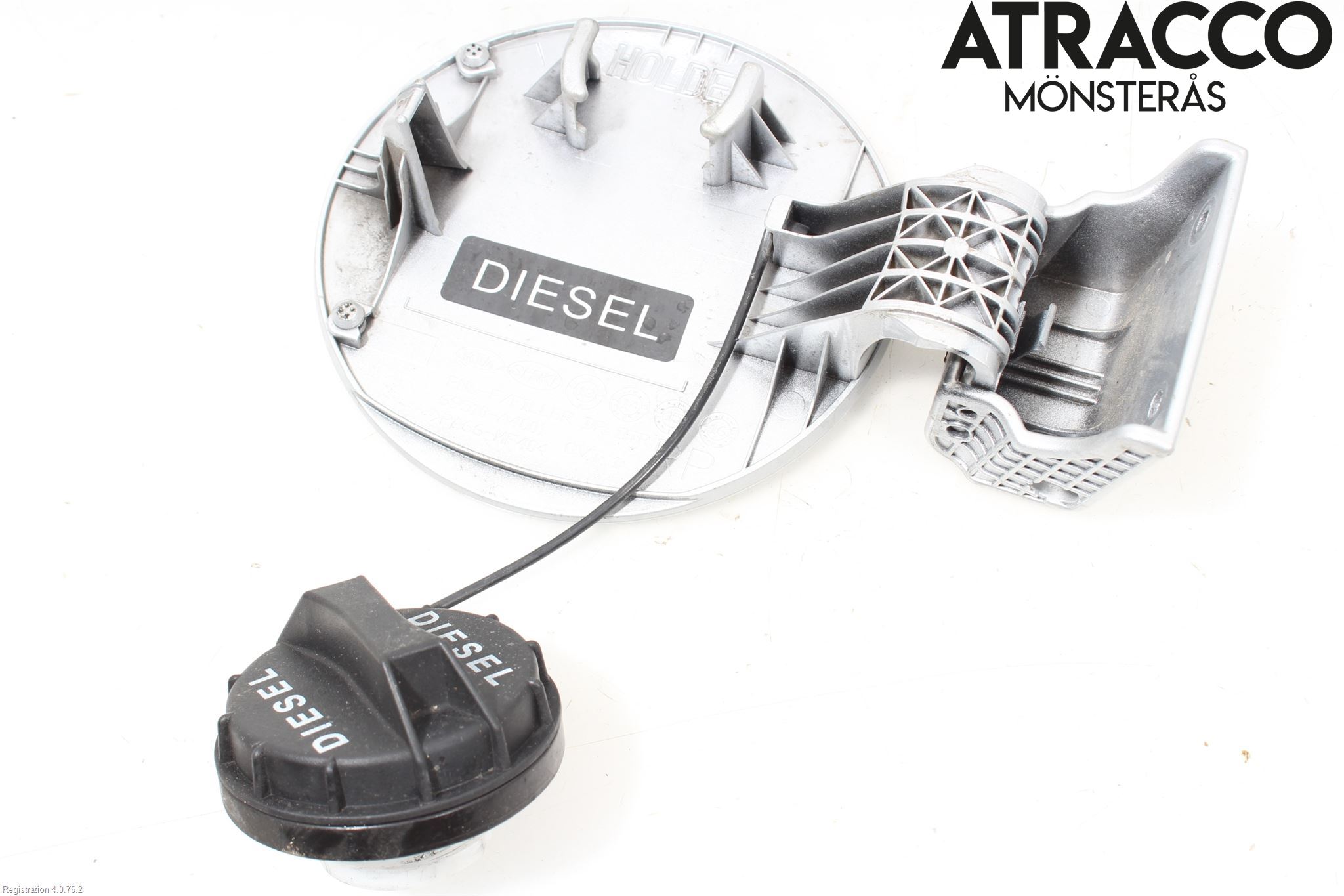 Kia CARENS III 13-19 Drivstoff Tankluke