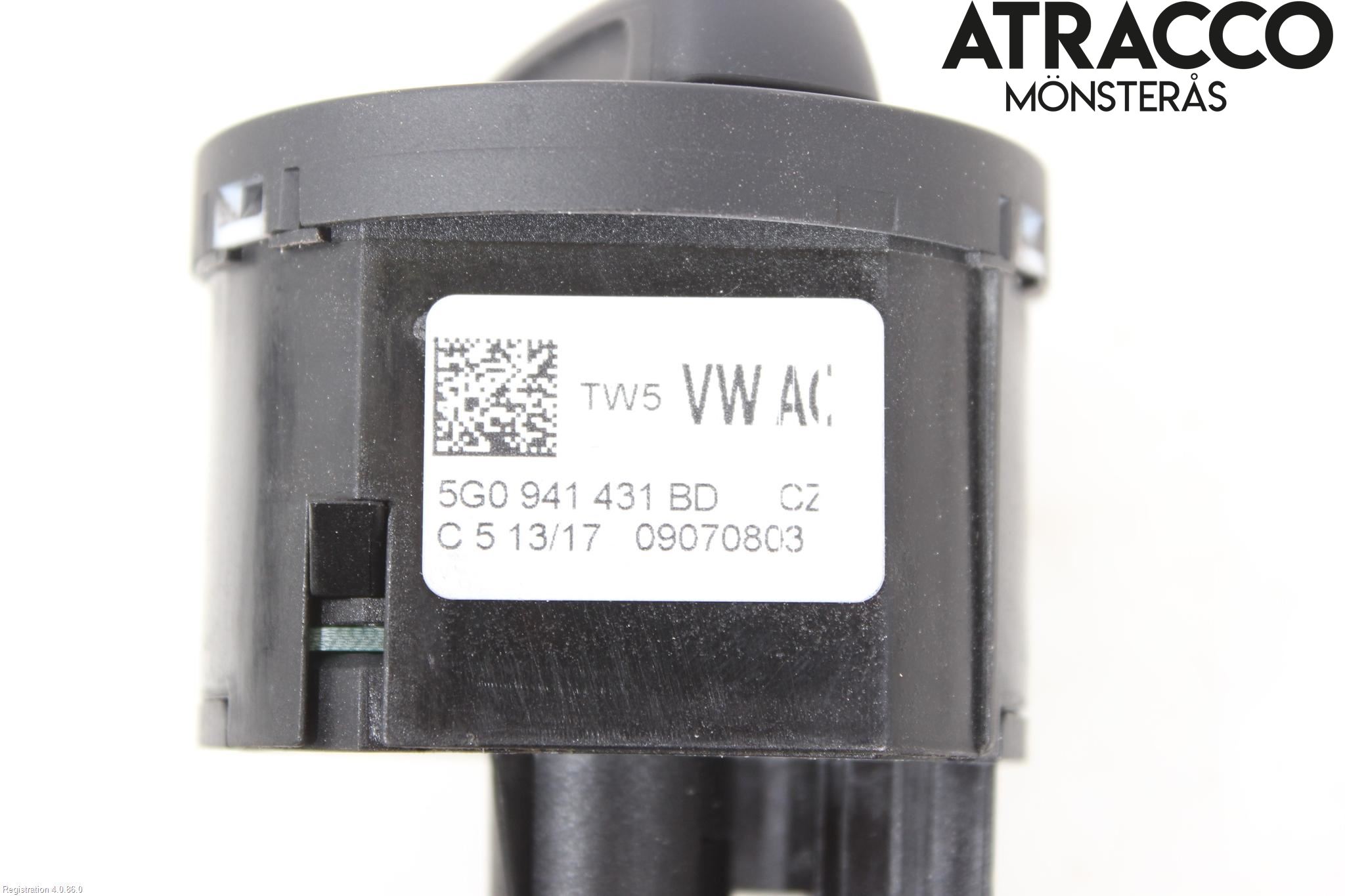 Volkswagen VW TIGUAN 16-24 Bryter Hovedlys