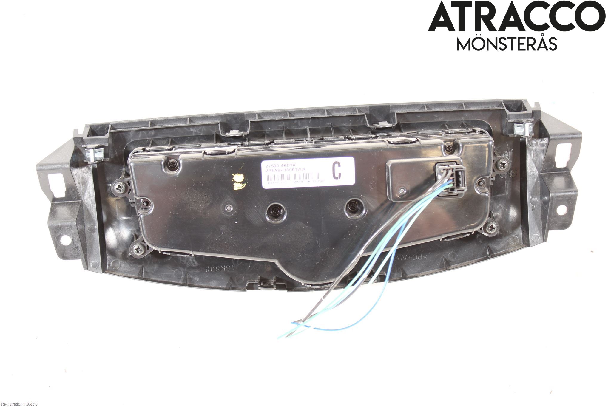 Nissan NAVARA, TREK-1 17-21 Varme Ac Betjening-Display