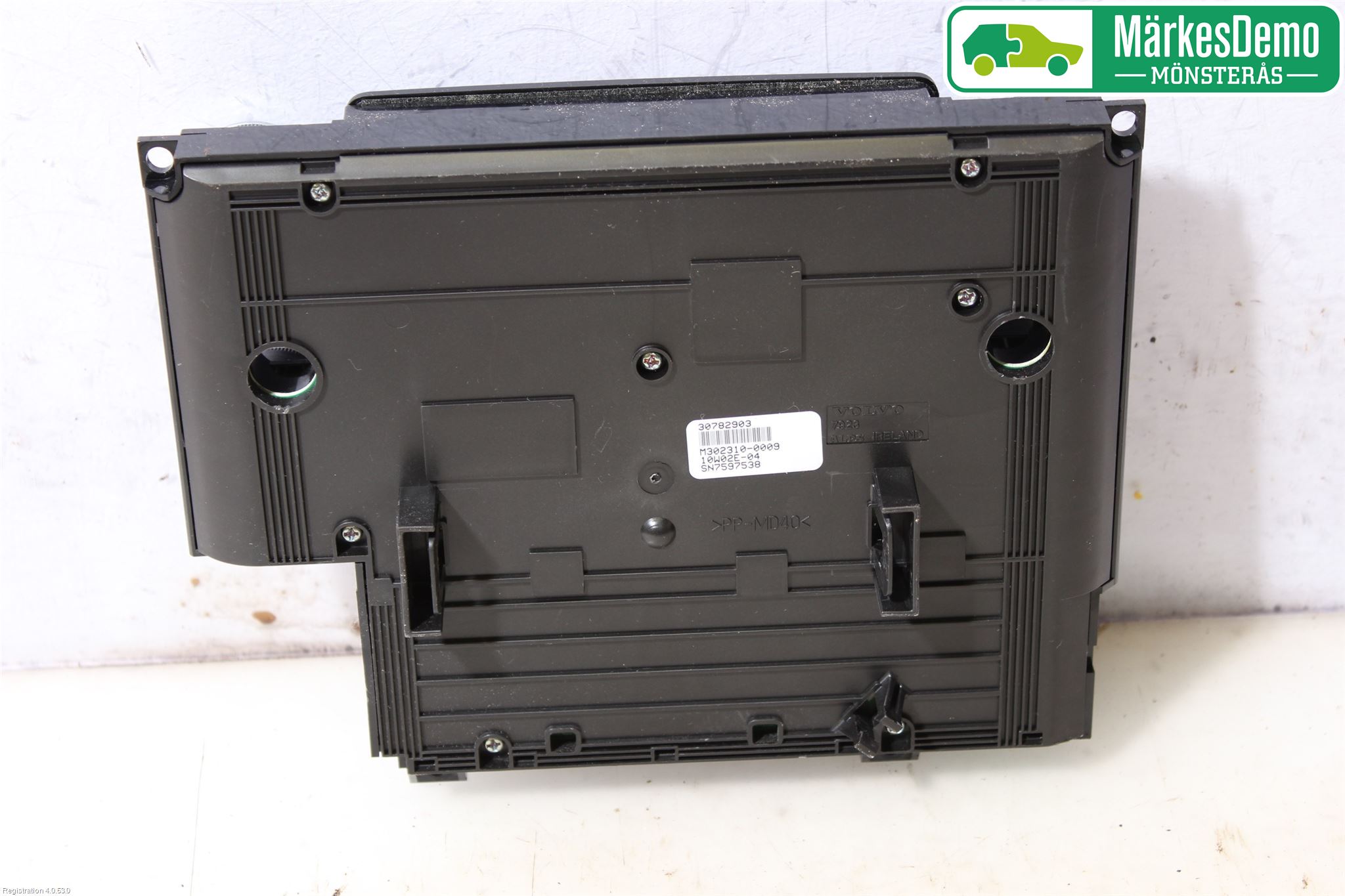 Volvo V70 08-13 Varme Ac Betjening-Display