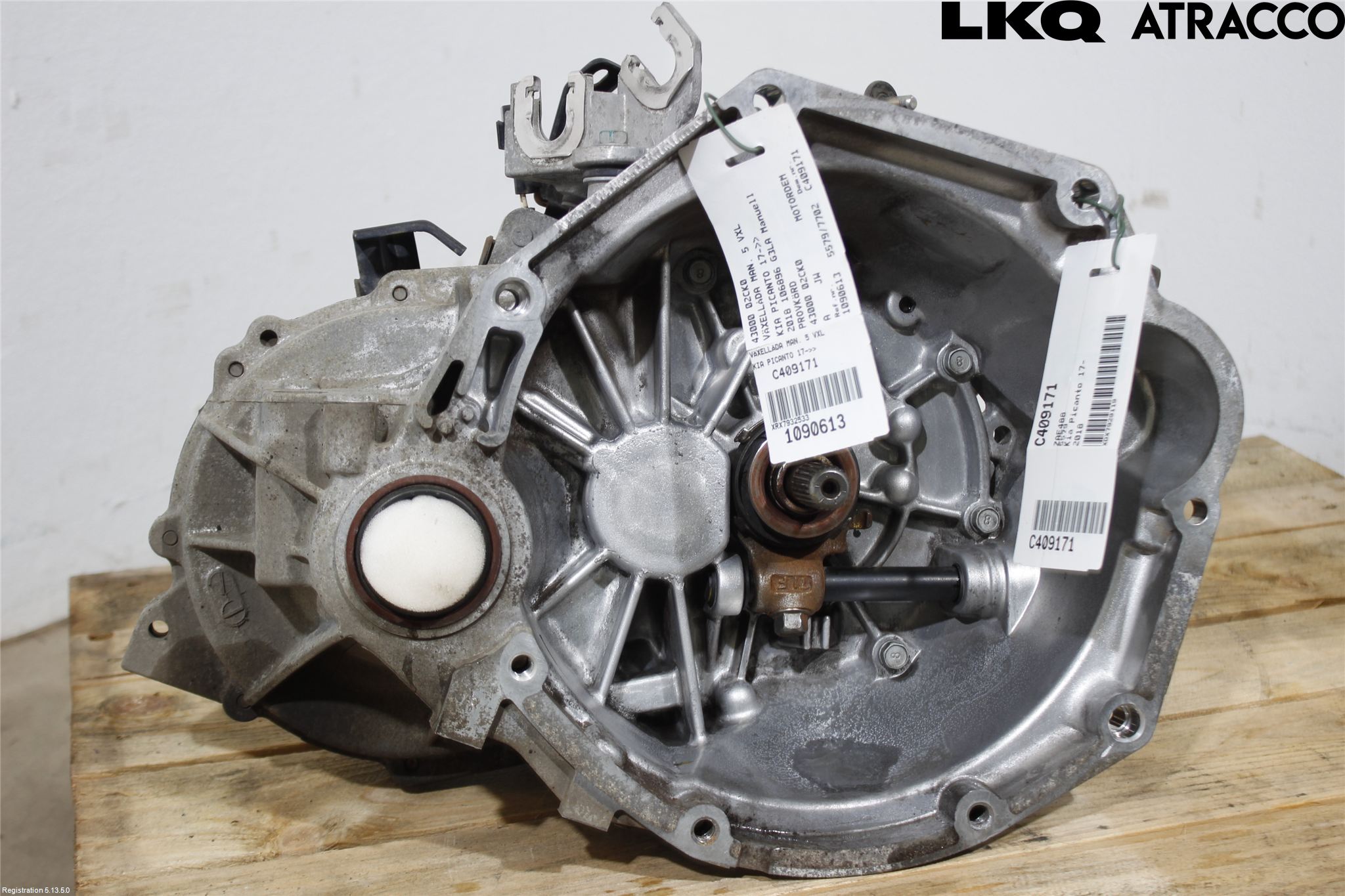 Kia PICANTO 17- Gearkasse 5 Trinn