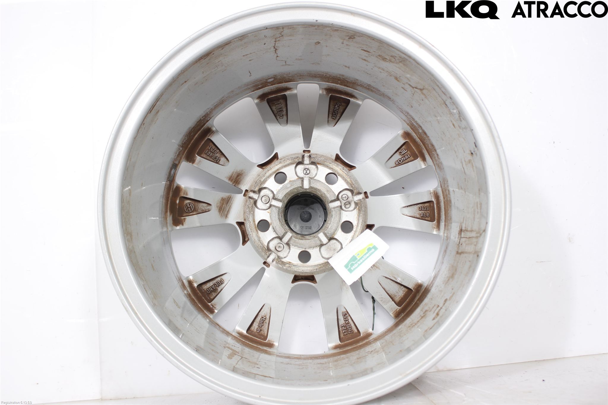 Volkswagen VW GOLF / E-GOLF VII 13-20 Felg Aluminium