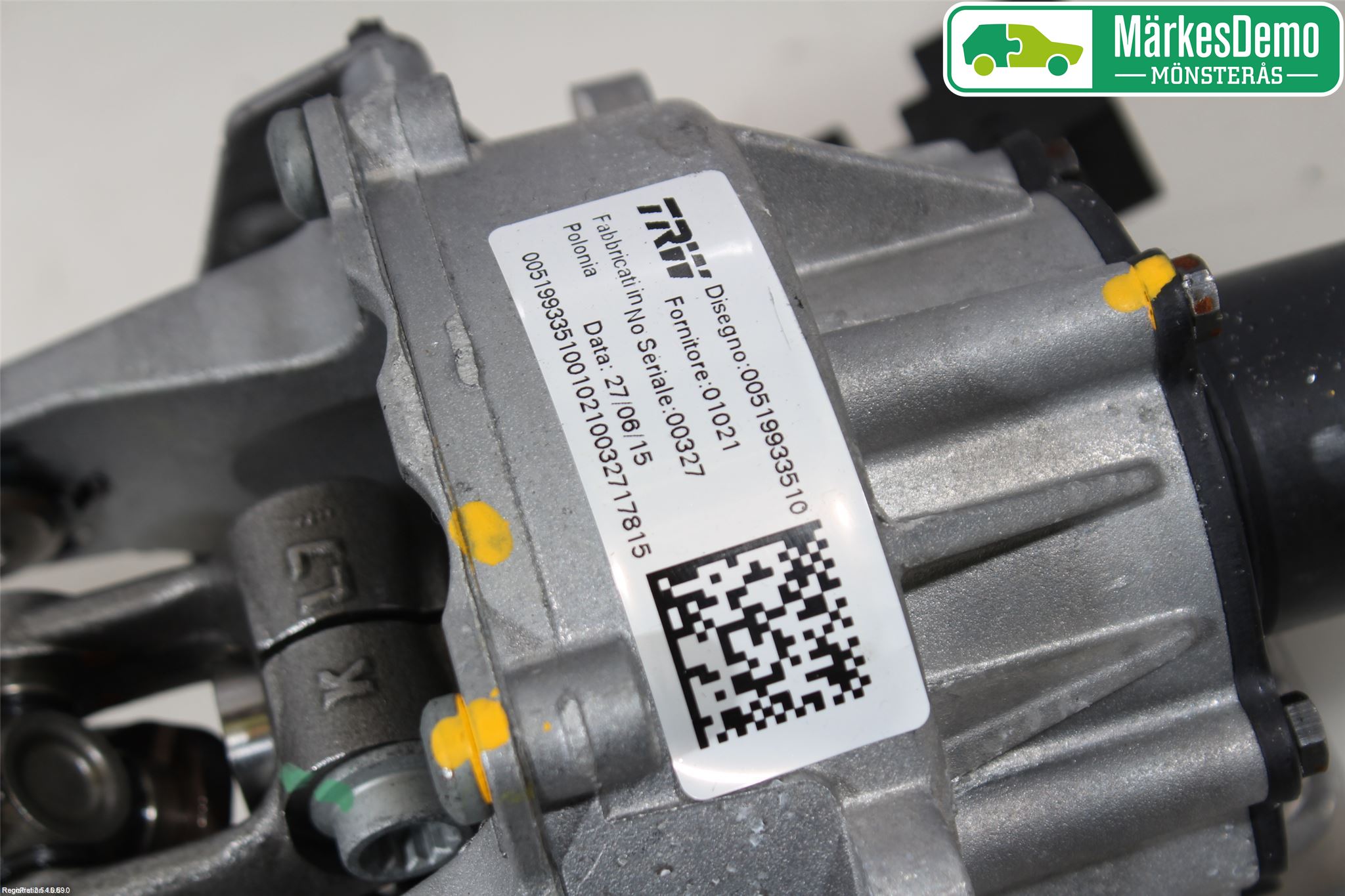 Fiat 500L 13-19 Rattakselaggregat Innebygd Servo