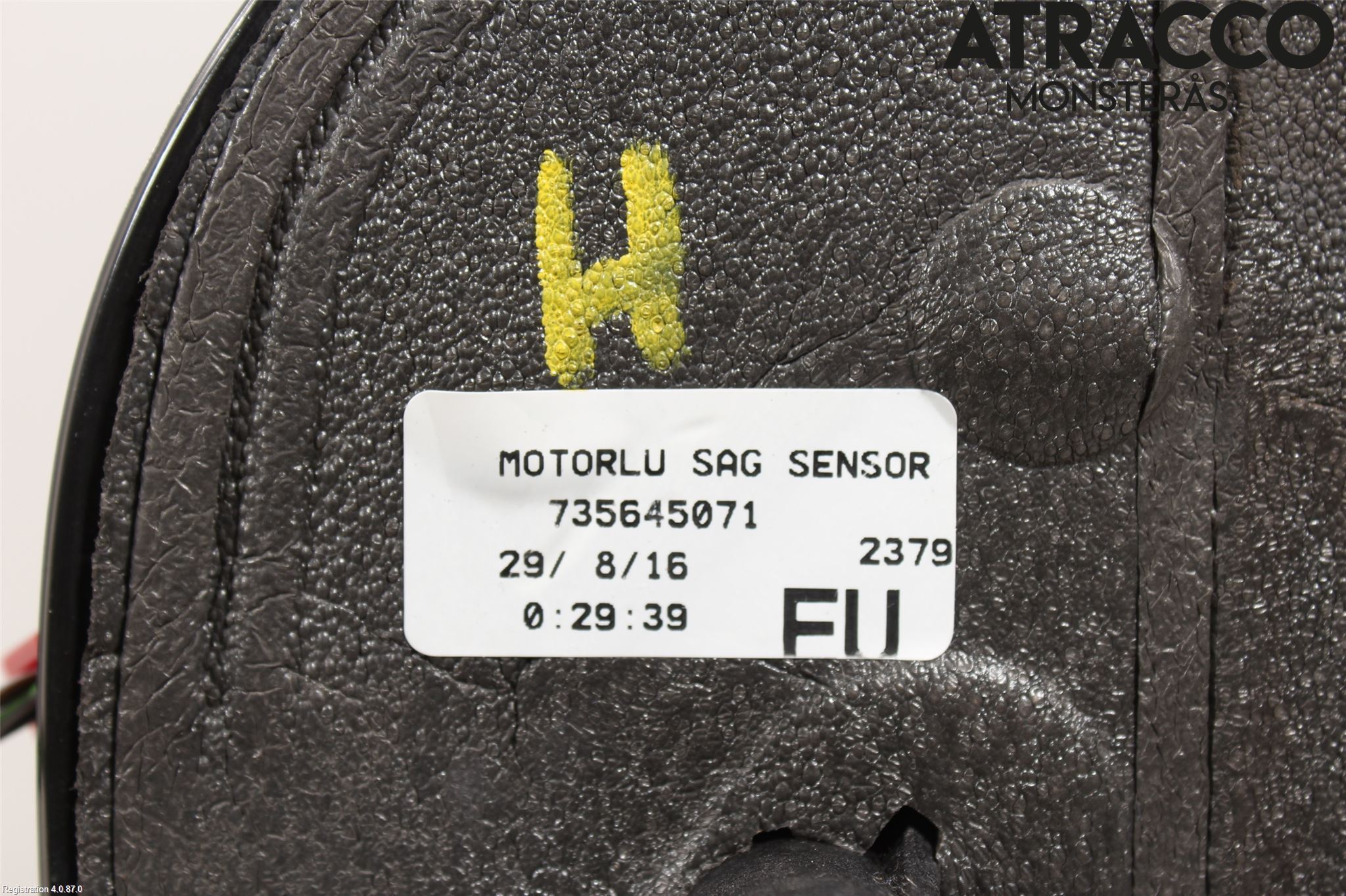 Fiat FIORINO Speil H M-El Justering