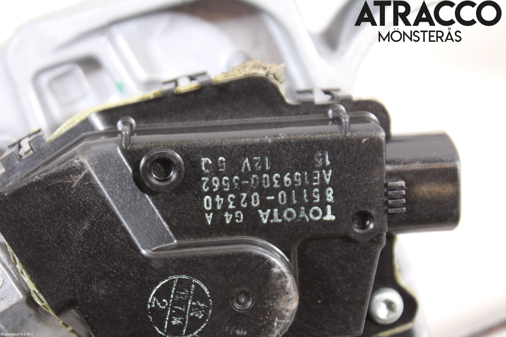 Toyota AURIS 13-19 Viskermotor Frontrute