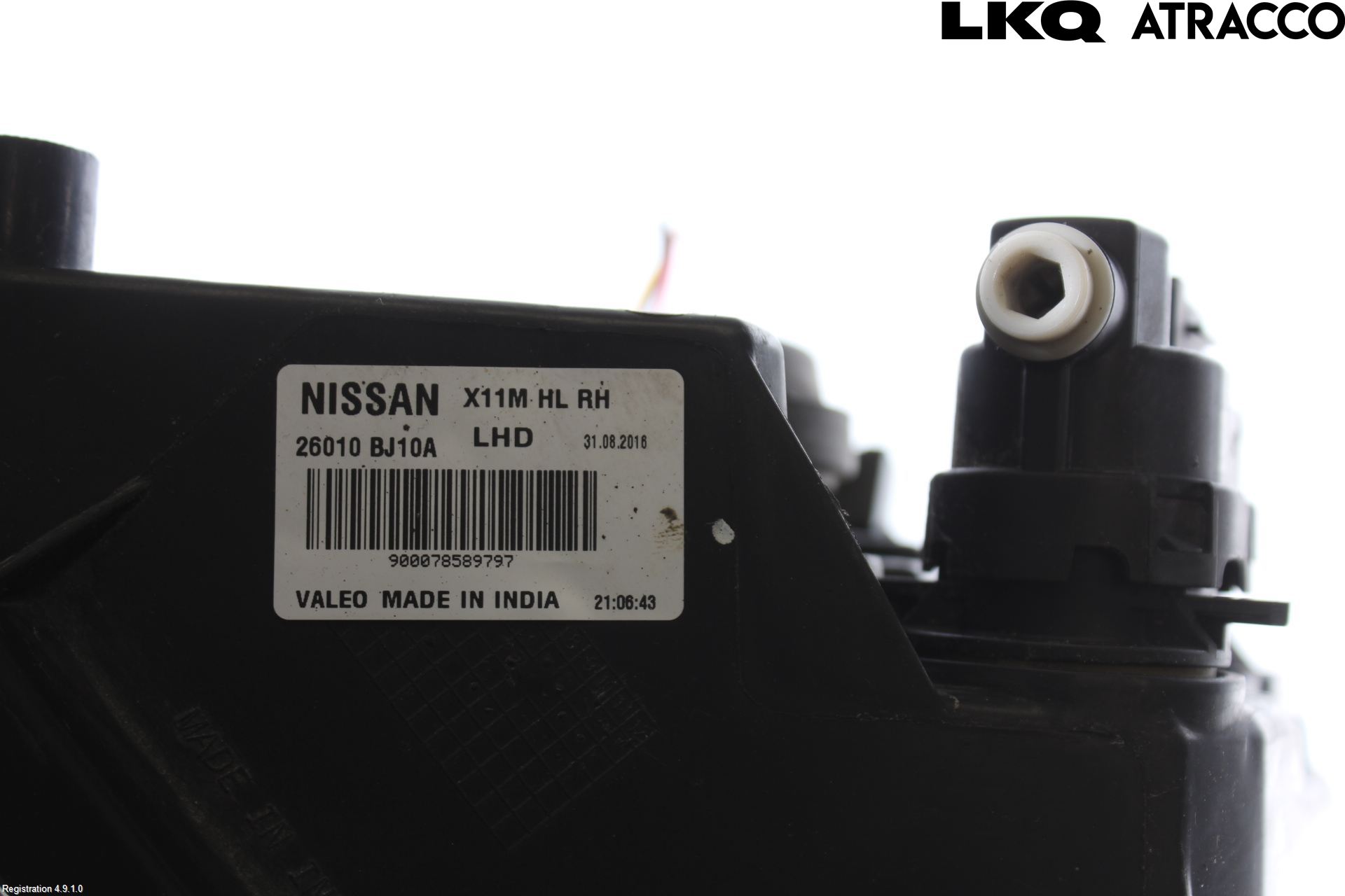 Nissan NV200/NV200 COMBI Frontlykt Høyre
