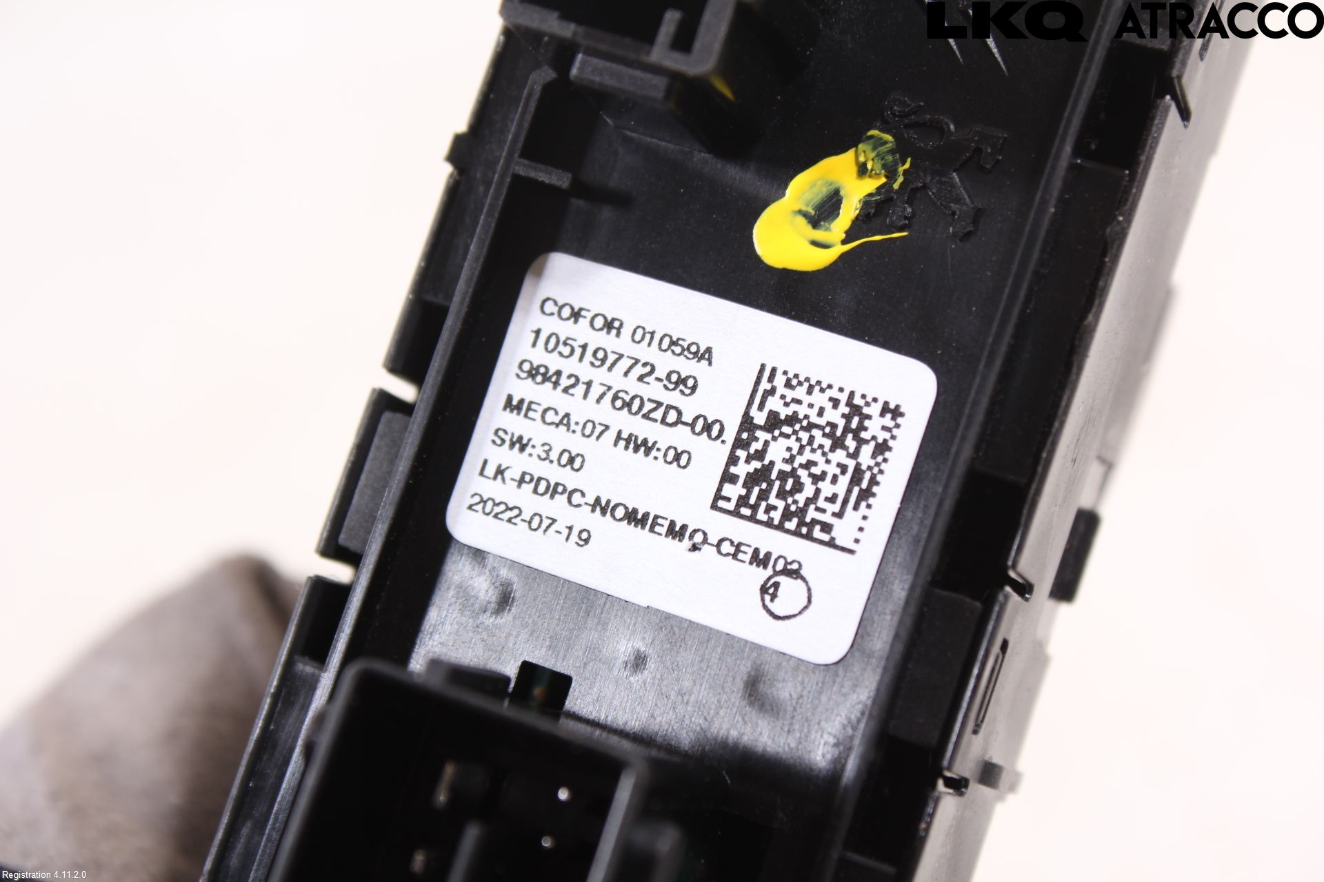Citroen C4/E-C4 C4X/E-C4X III 21- Bryter Vindusheis