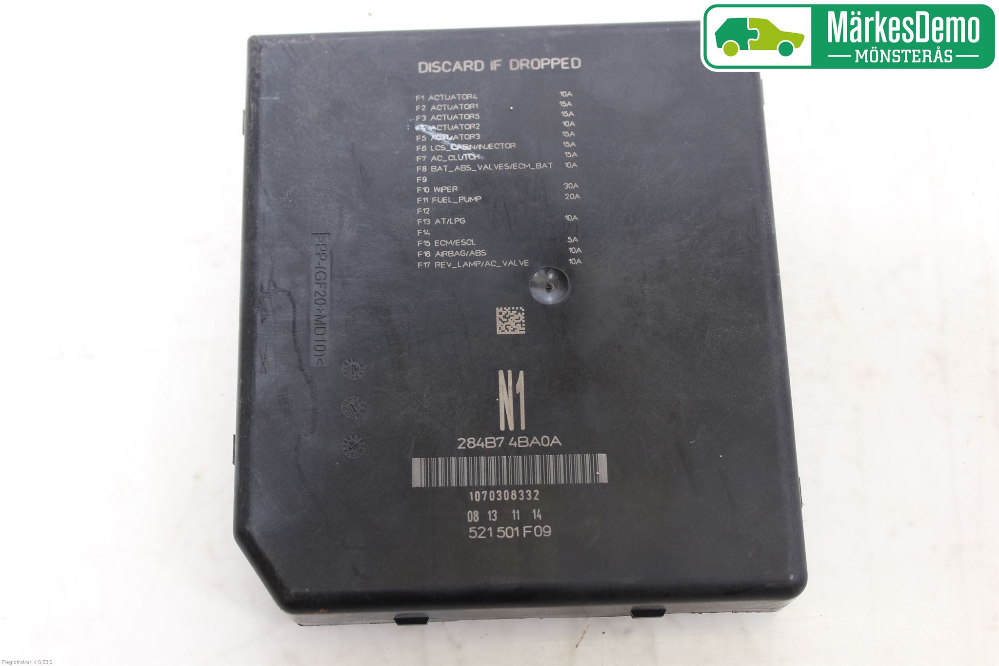 Nissan QASHQAI 14-17 Sikringsboks - Elsentral