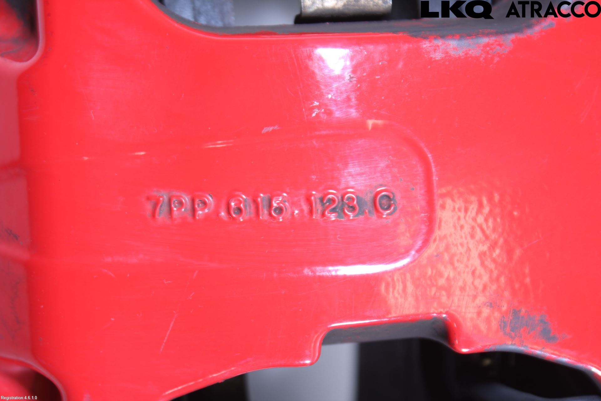 Porsche CAYENNE 03- Bremsecaliper Foran Venstre