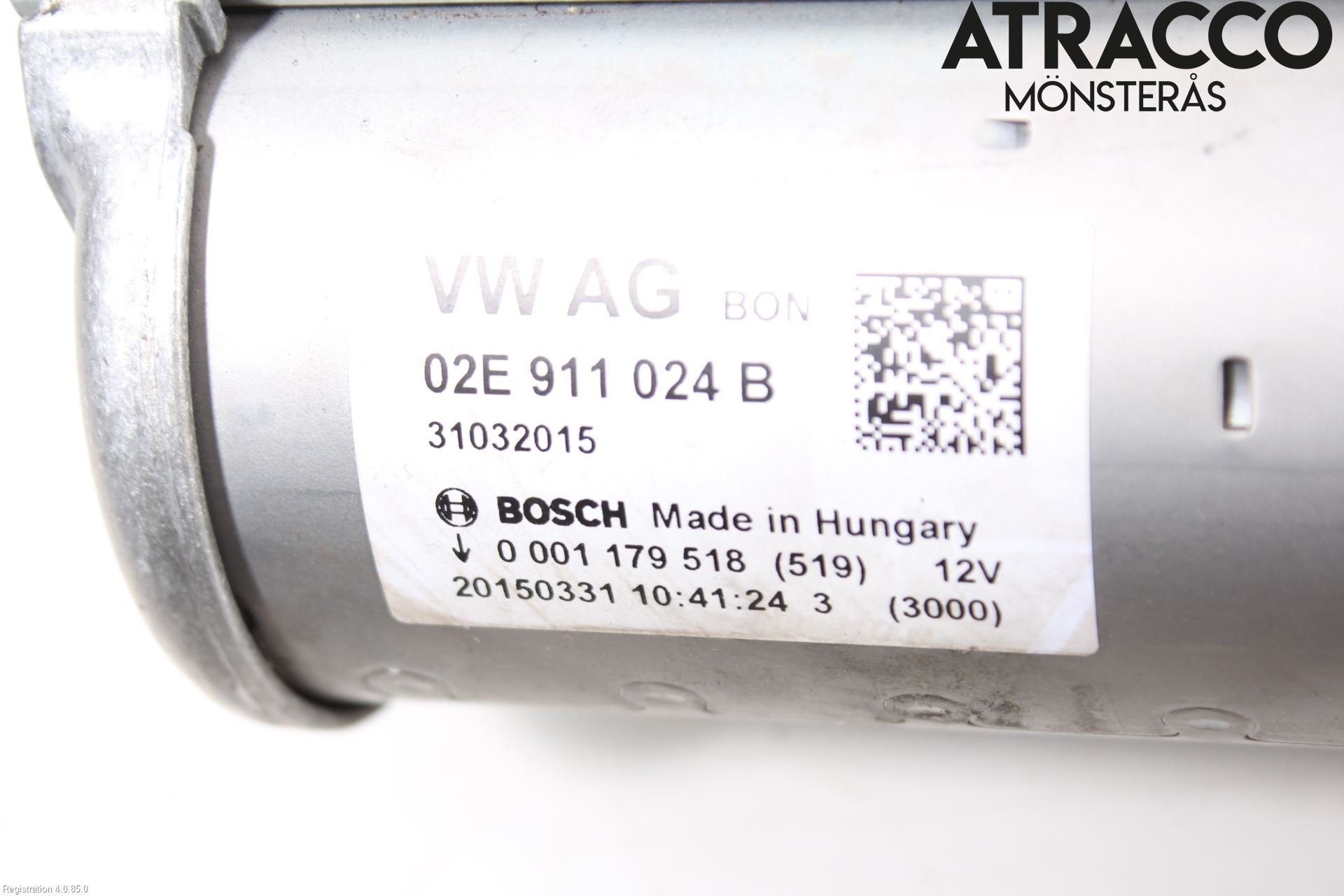 Volkswagen VW GOLF / E-GOLF VII 13-20 Startmotor