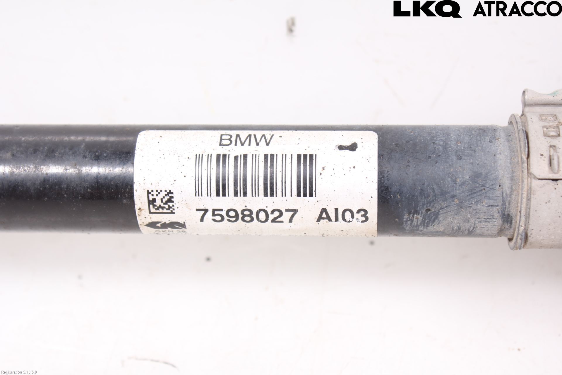 BMW X3 F25 10-17 Drivaksel Foran Kompl Venstre