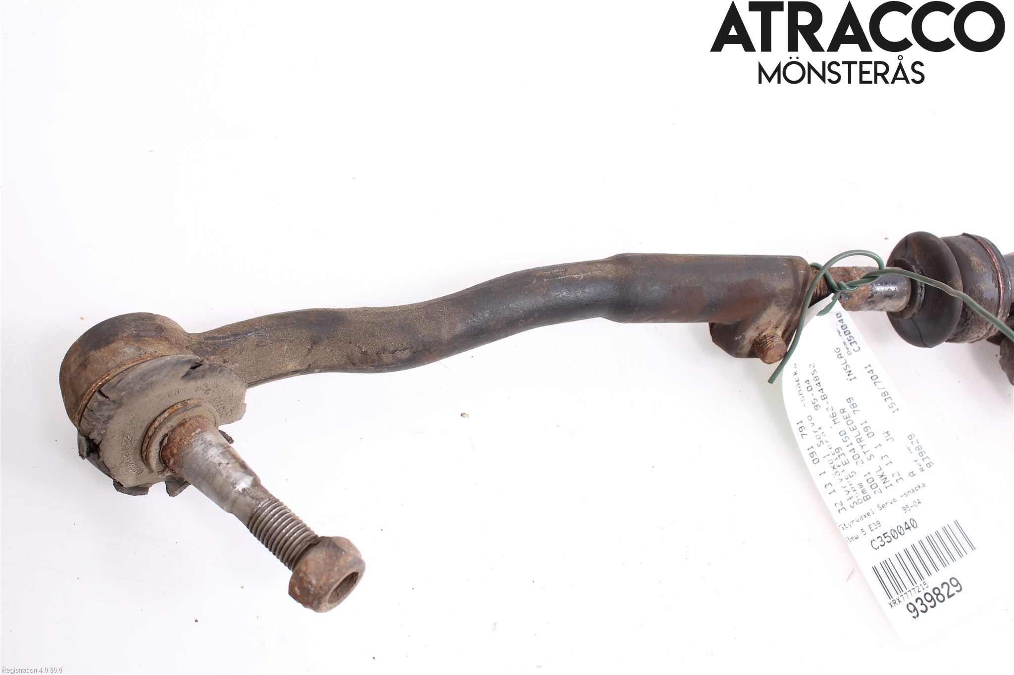 BMW 5 E39 95-04 Servo Snekke - Tannstang