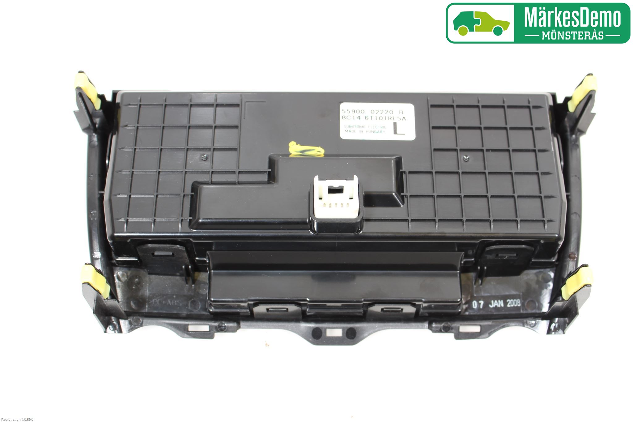 Toyota AURIS 07-09 Varme Ac Betjening-Display
