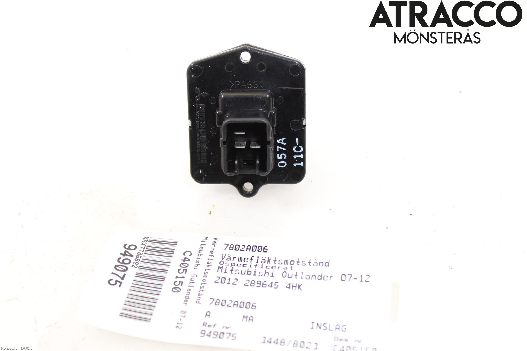 Mitsubishi OUTLANDER 07-12 Varmeapparat Viftemotstand