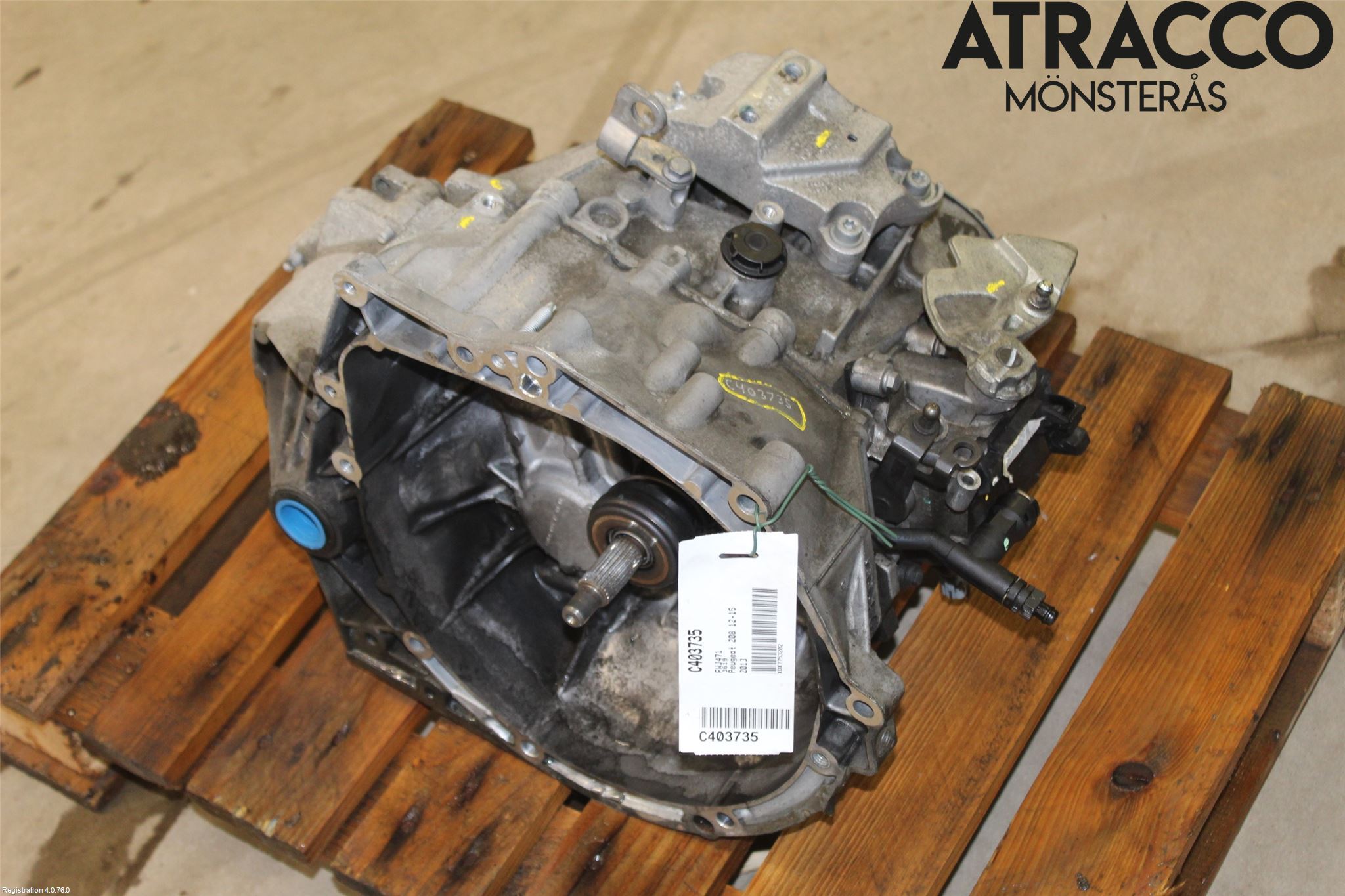 Peugeot 208 12-15 Gearkasse 6 Trinn