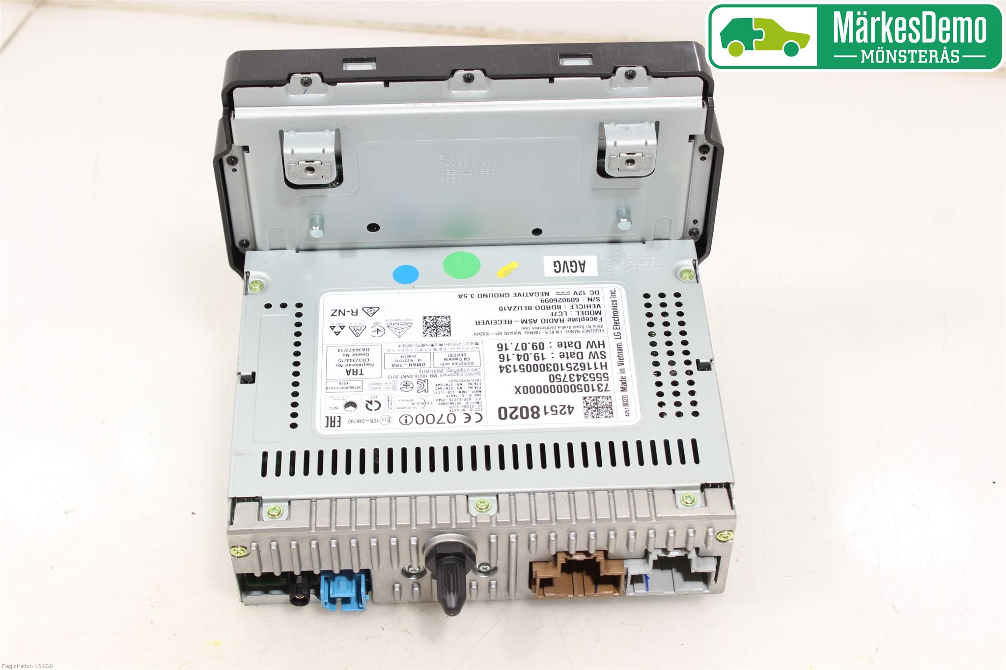 Opel CORSA E 15-19 Stereo Radio Med Cd