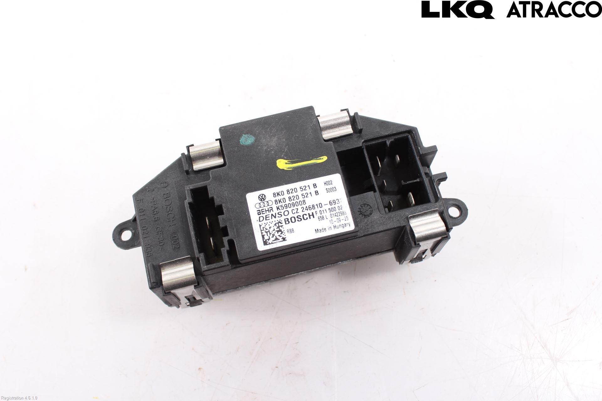 Audi A4 ALLROAD 09-16 Varmeapparat Viftemotstand