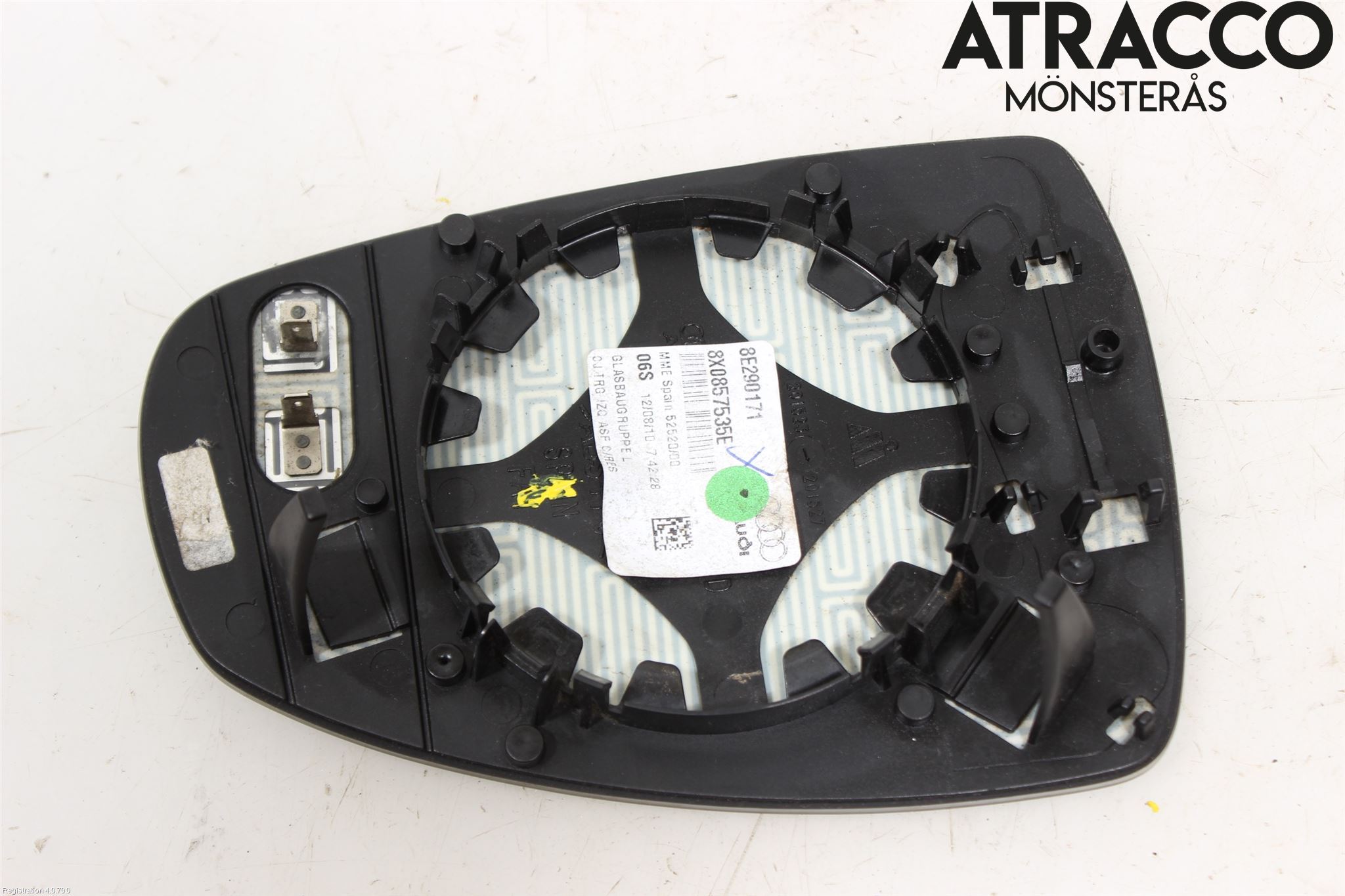 Audi A1/S1 11-18 Speil Glass V