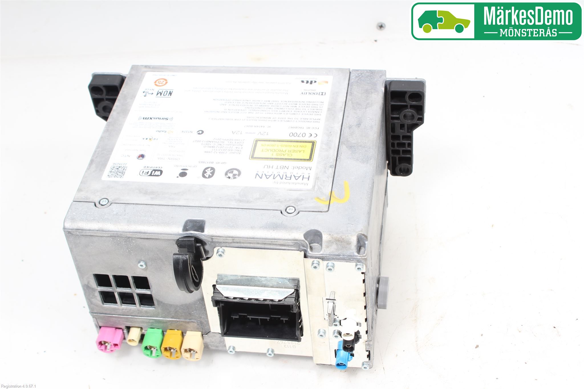 BMW 5 F10/F11/F18 09-17 Stereo Radio Med Cd