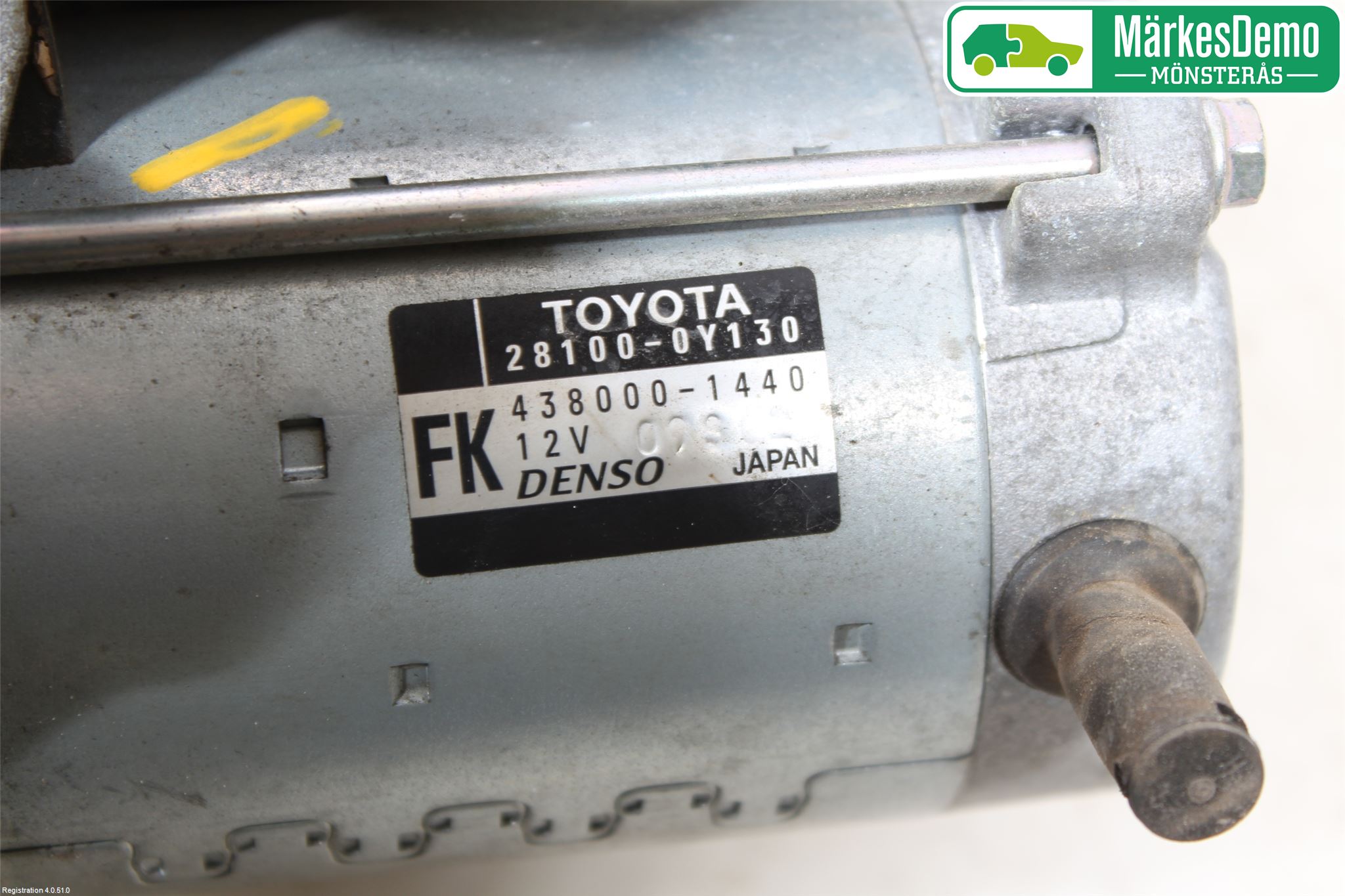 Toyota YARIS XP130 15-20 Startmotor