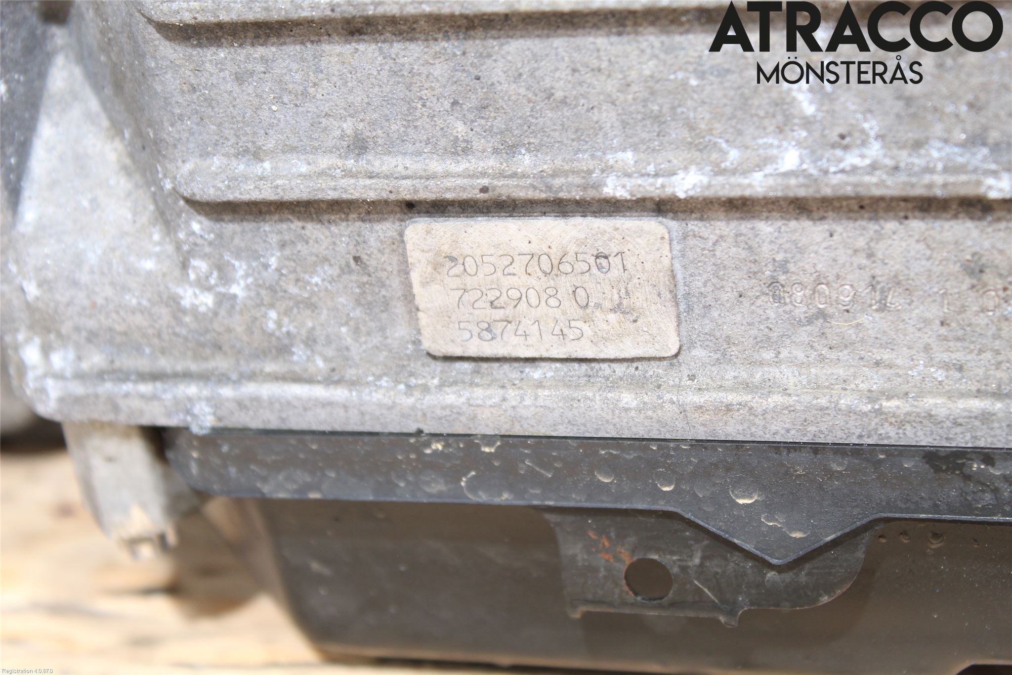 Mercedes-Benz MB C-KLASS (W205) 14-21 Gearkasse Automat