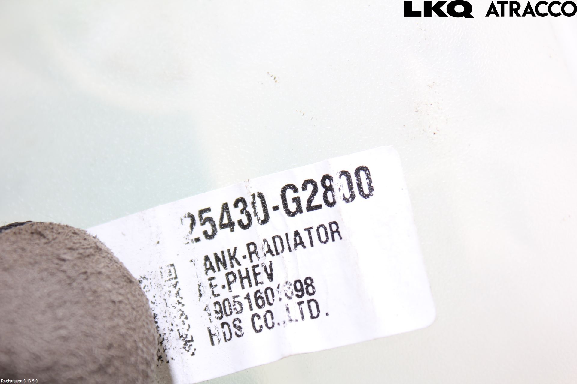 Kia NIRO (DE) 17-22 Ekspansjonstank