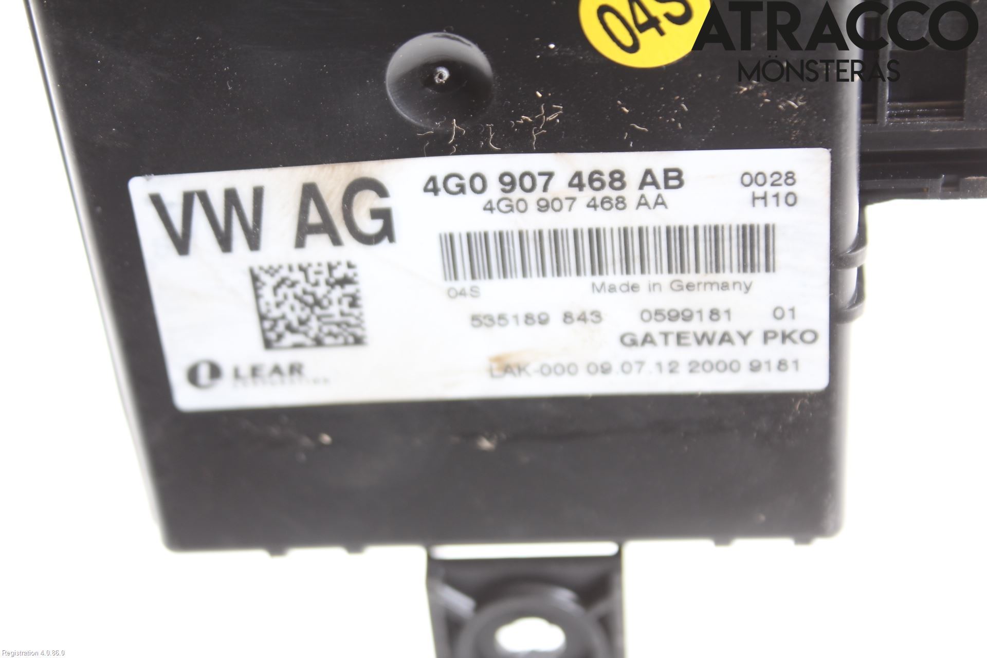 Audi A6/S6 4G 11-18 Styreenhet Øvrig