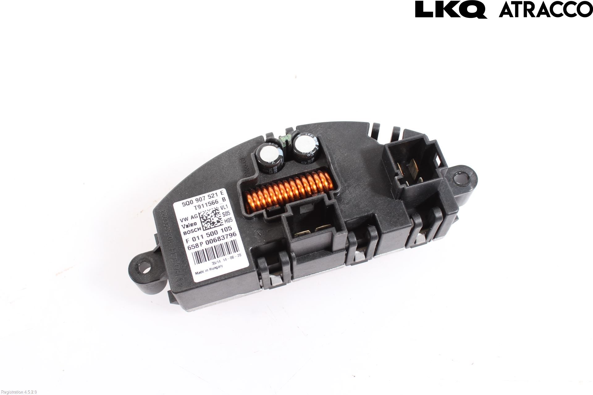 Volkswagen VW GOLF SPORTSVAN 15-20 Varmeapparat Viftemotstand