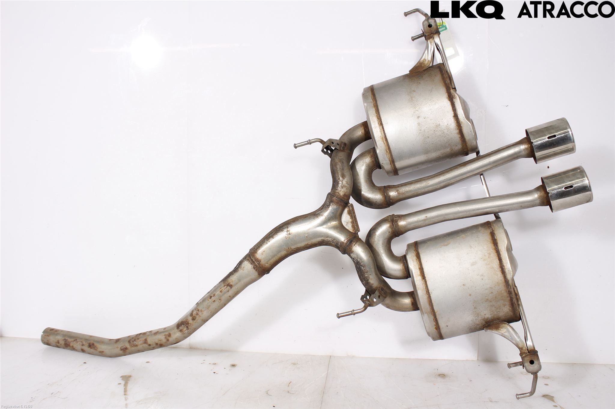 Honda CIVIC 17-22 Eksos - Lyddemper - Rør