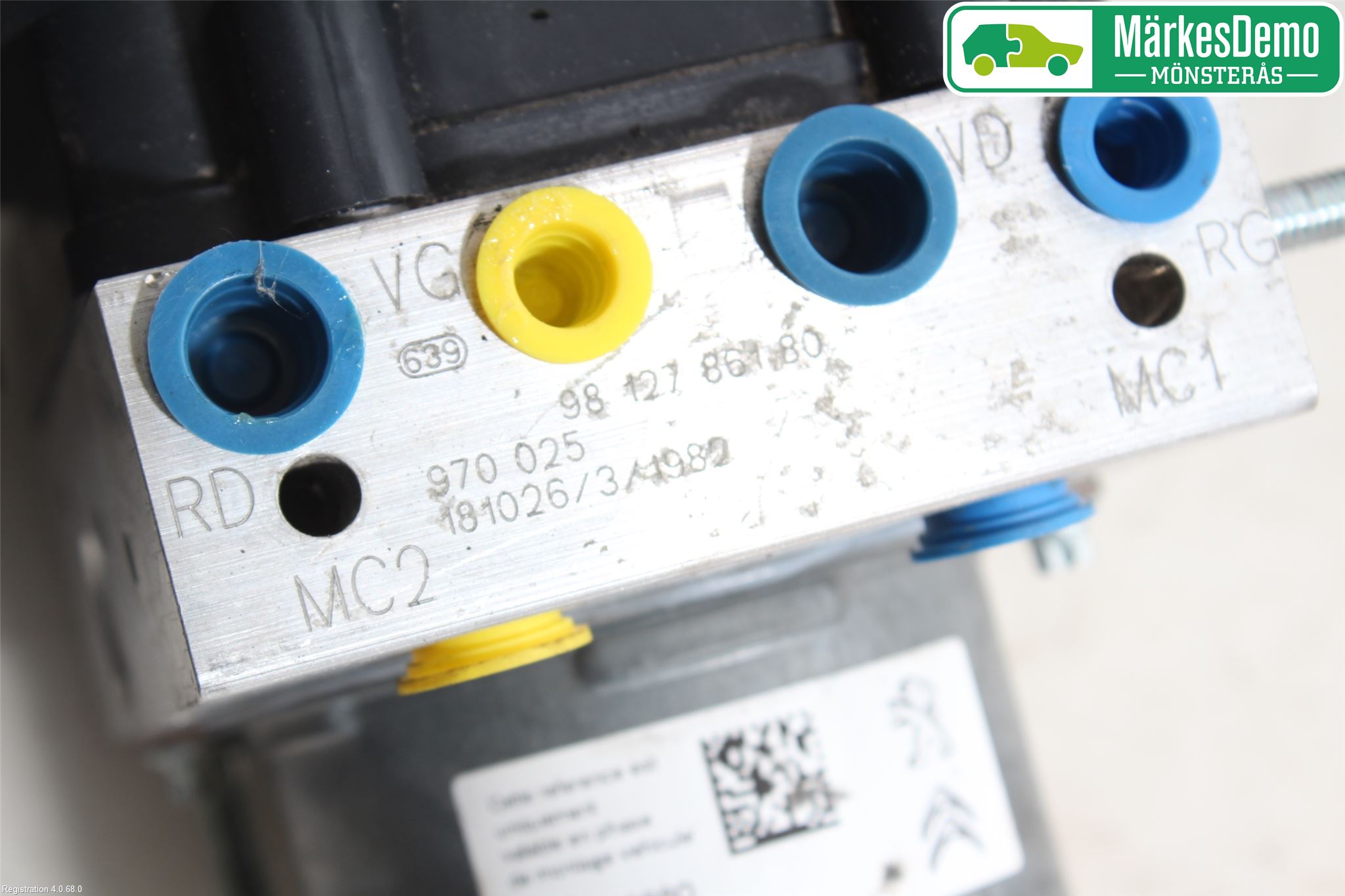 Citroen BERLINGO 08-18 Abs Hydraulikkaggregat