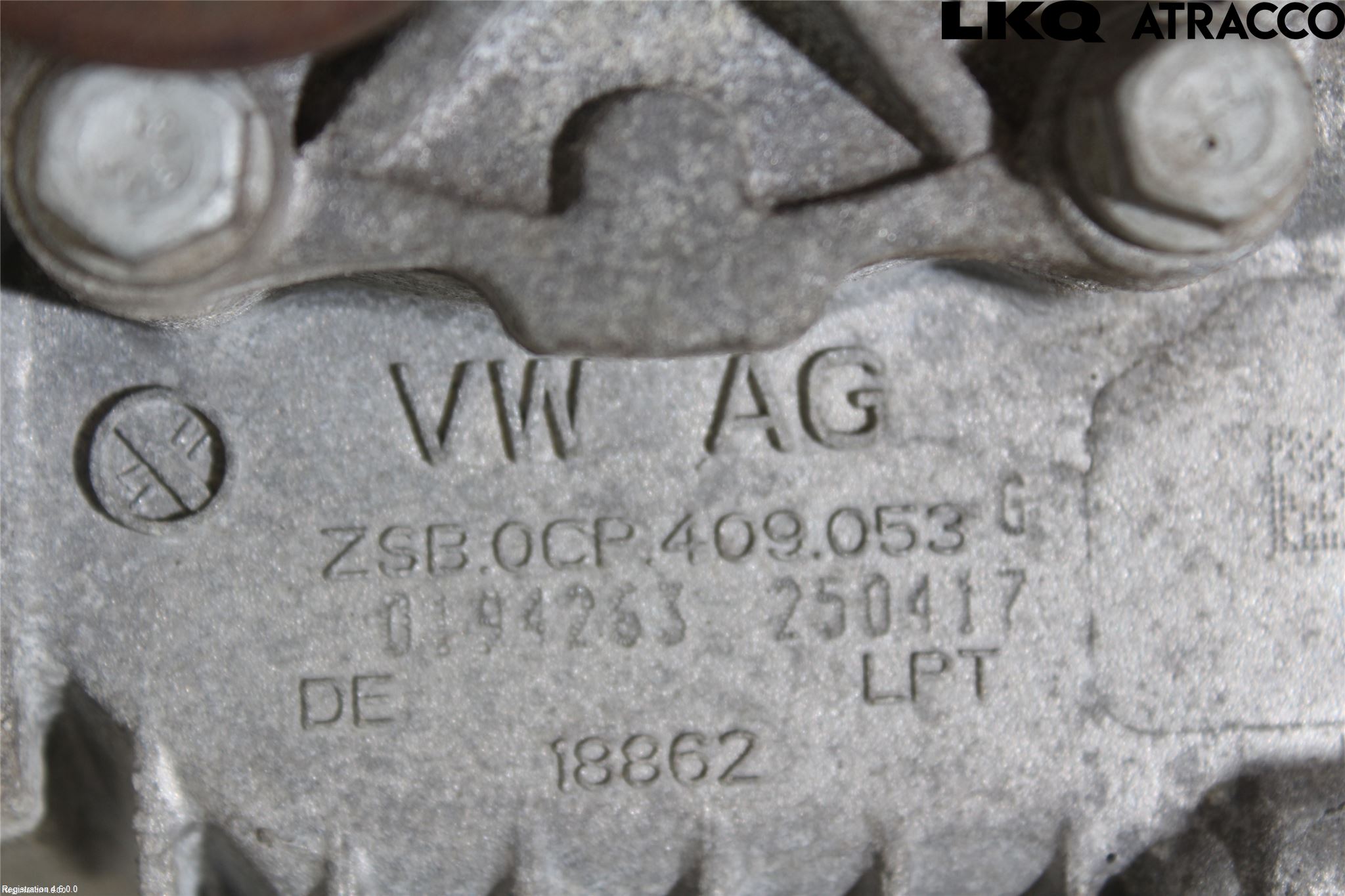 Volkswagen VW ARTEON 17- Gearkasse Fordelingskasse