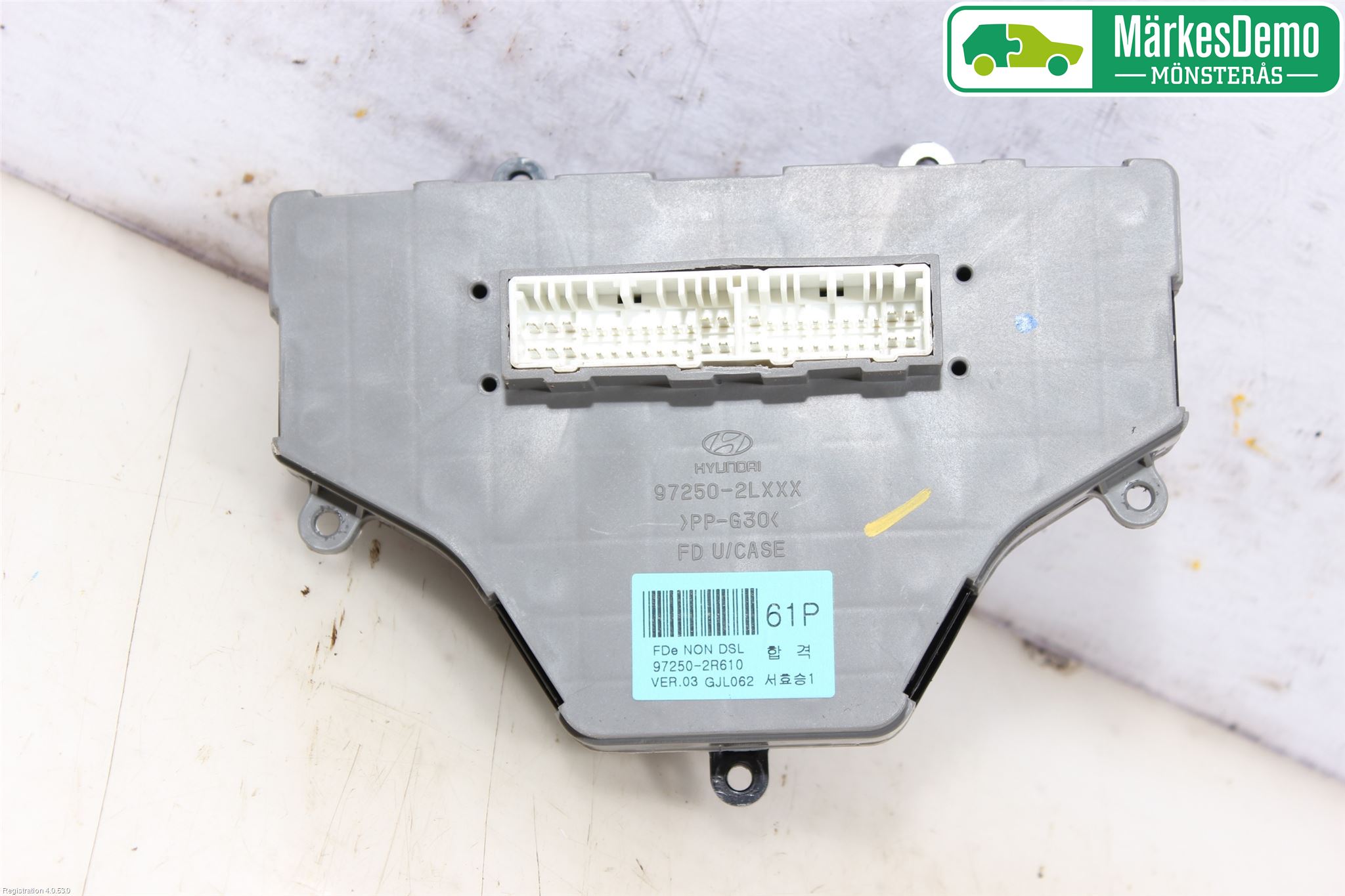Hyundai i30 FD 07-12 Varme Ac Betjening-Display