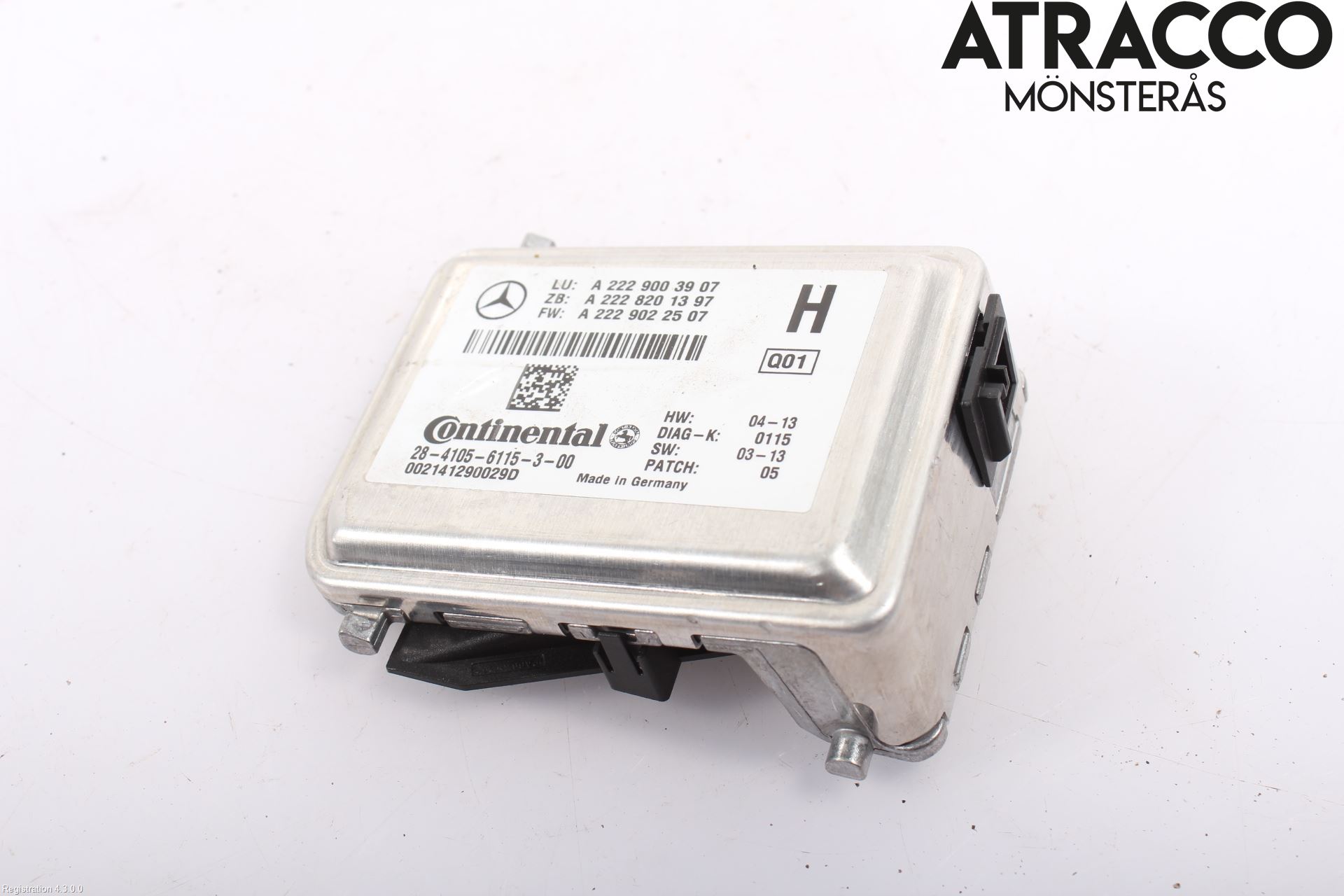 Mercedes-Benz MB C-KLASS (W205) 14-21 Sensor Kollisjonsbeskyttelse