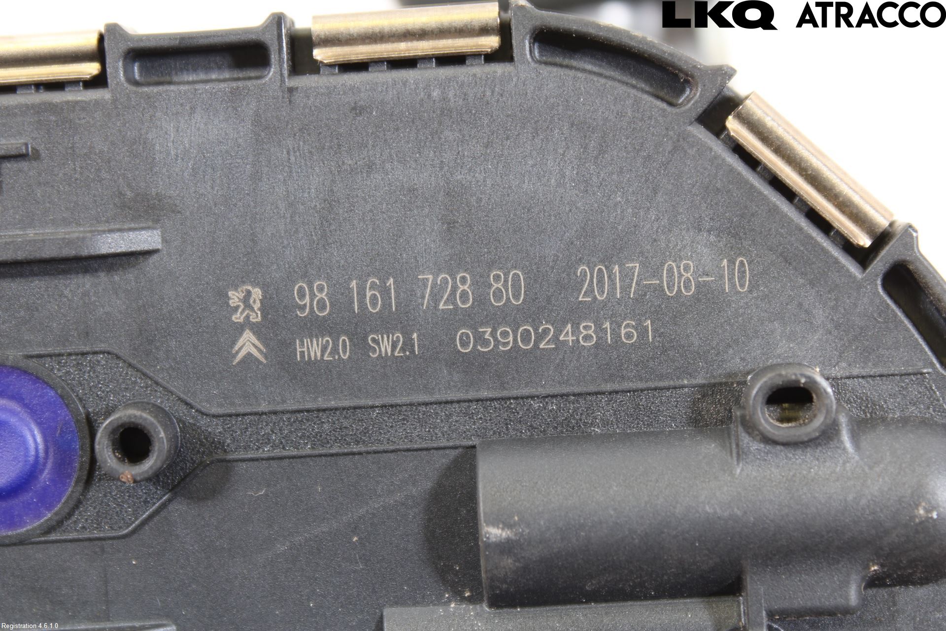 Citroen C4 GRAND PICASSO 14-18 Viskermotor Frontrute