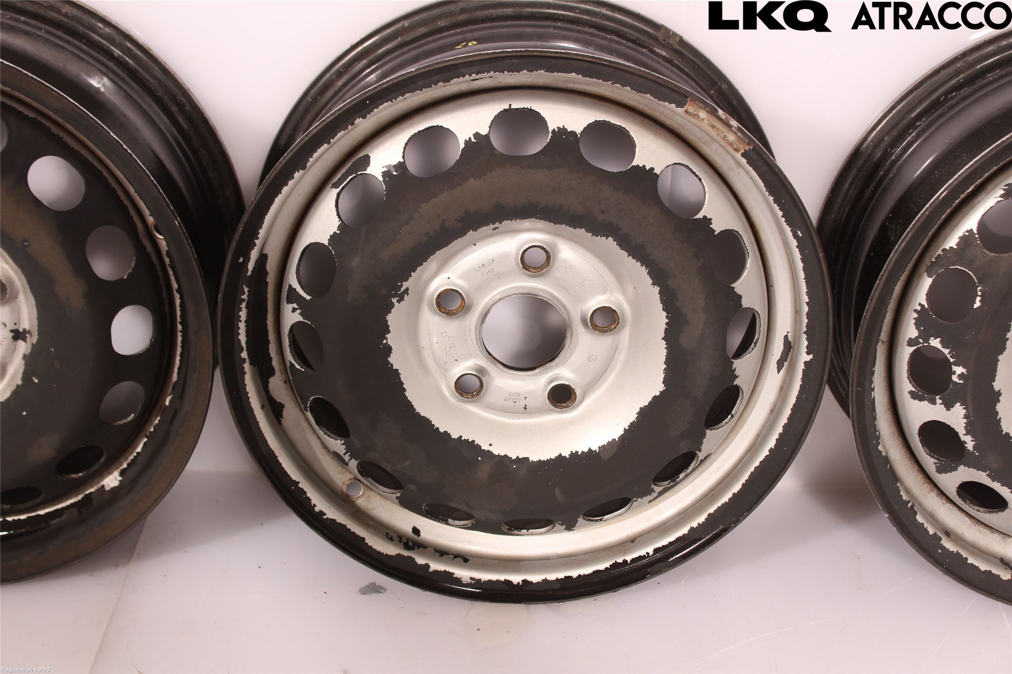 Volkswagen VW CADDY 11-15 Felg Stål Sett 4Stk