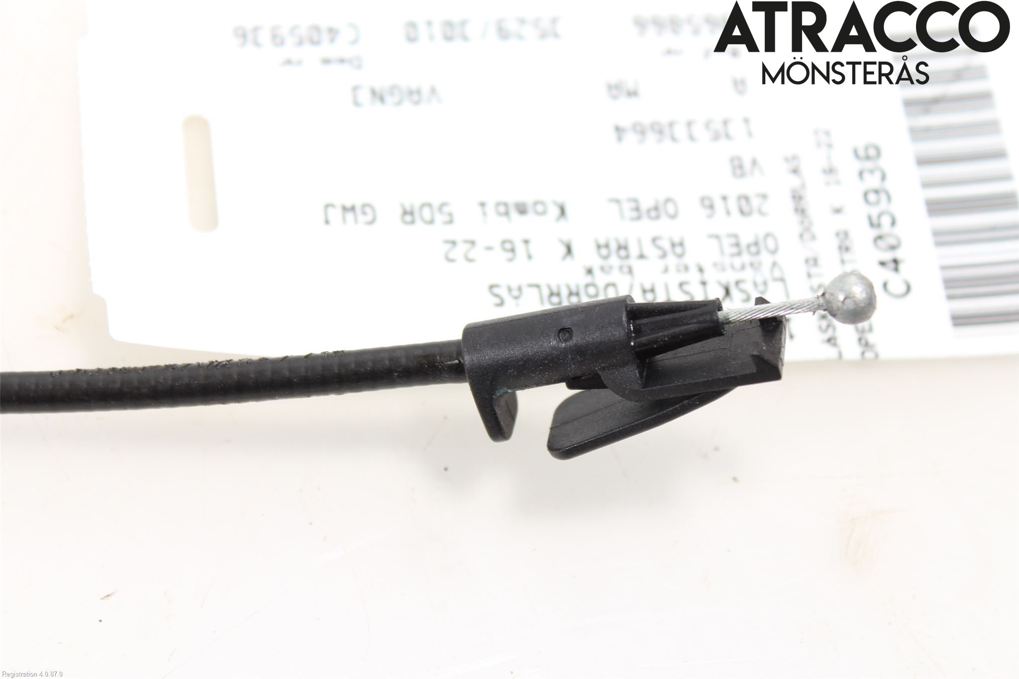 Opel ASTRA K 16-22 Dørlås - Låsekasse