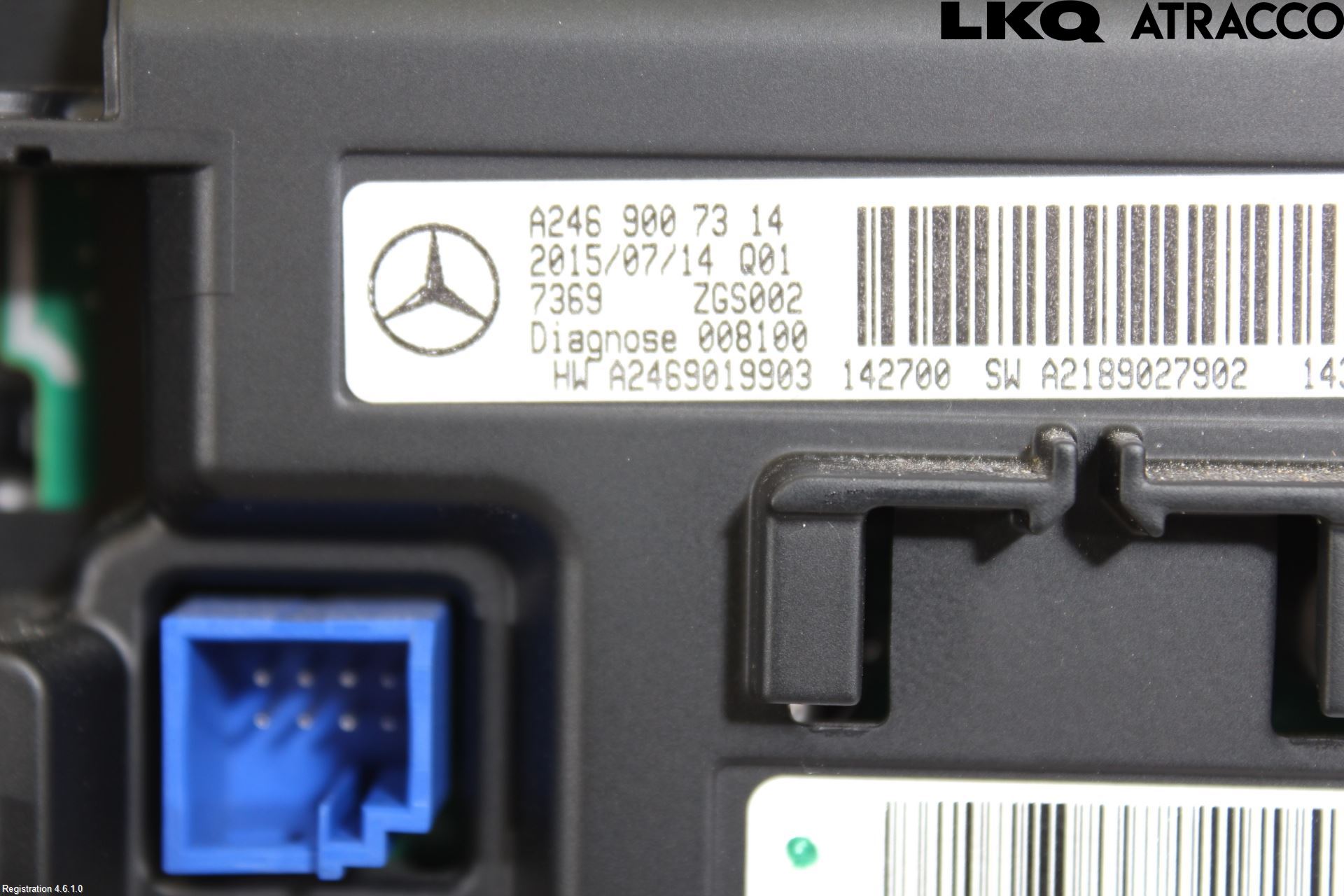 Mercedes-Benz MB CLA-KLASS (C117/X117) 13-19 Kjørecomputer