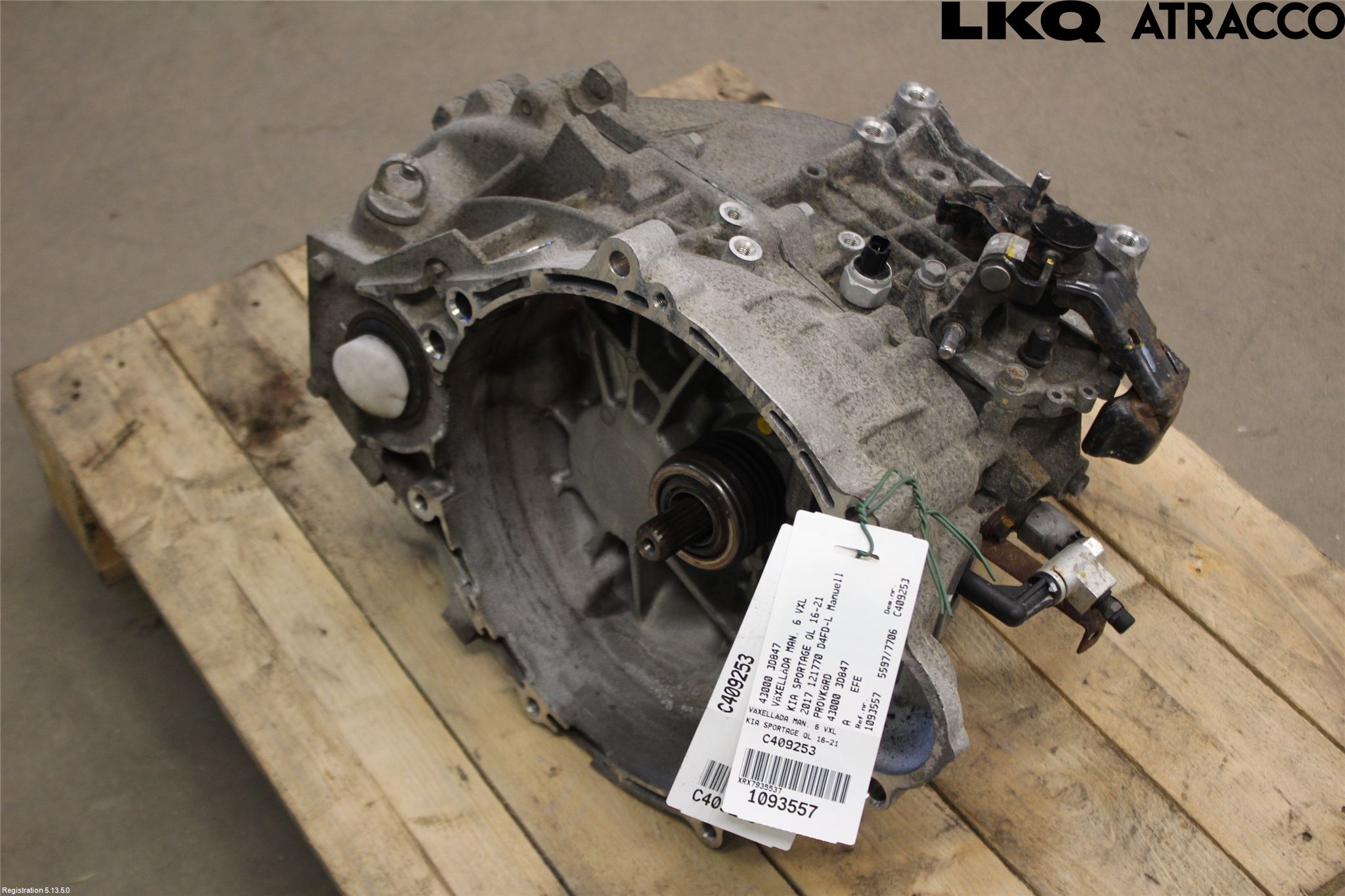 Kia SPORTAGE (QL) 16-21 Gearkasse 6 Trinn