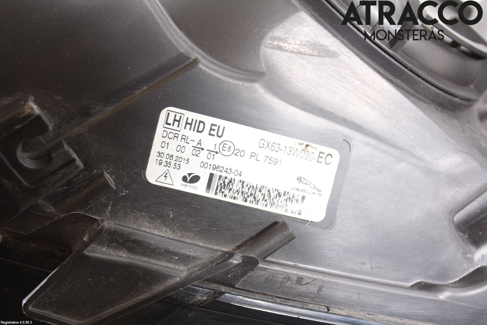 Jaguar XF (X260) 16-24 Frontlykt Venstre