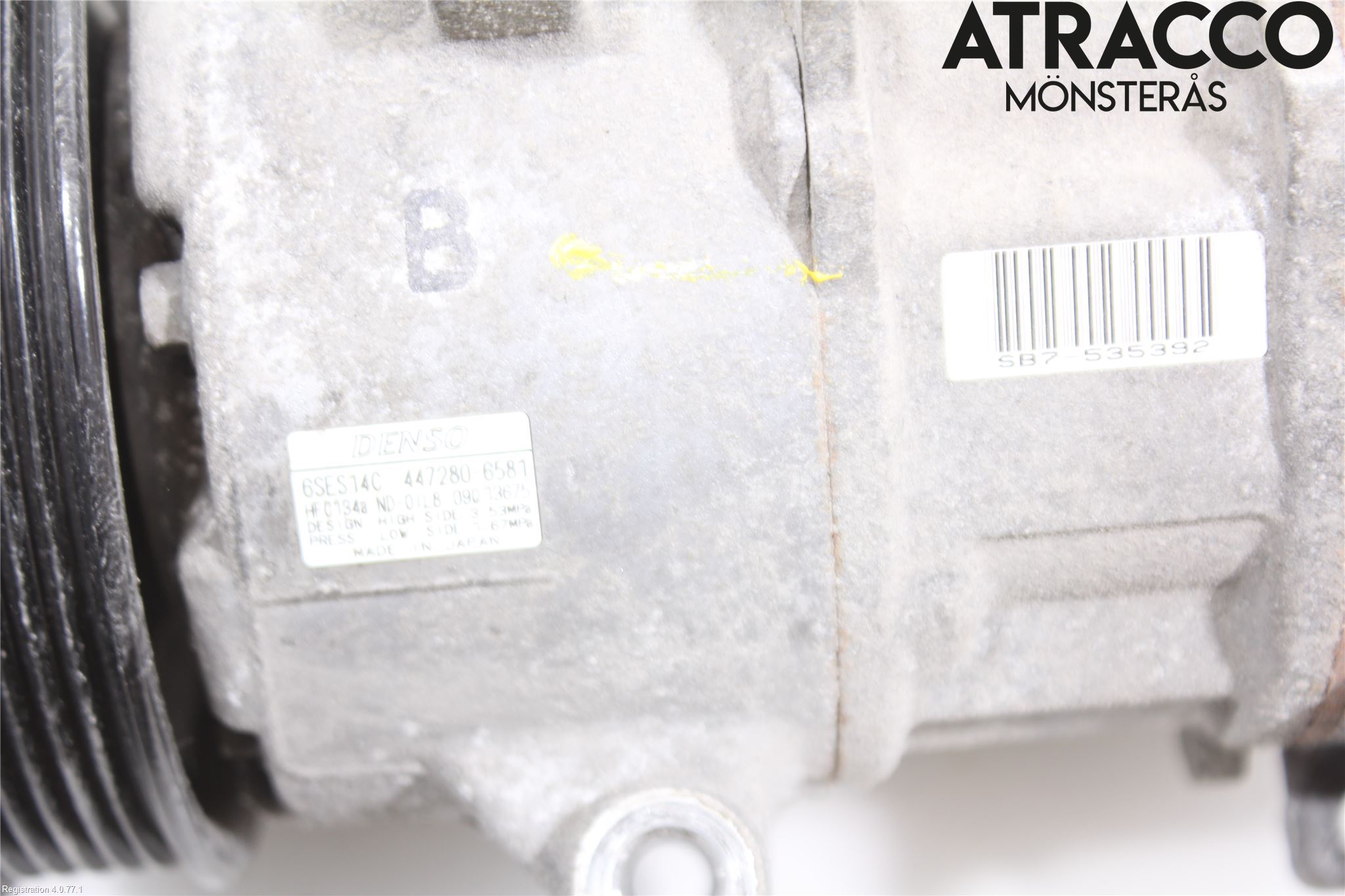 Toyota AURIS 13-19 Varme Ac Kompressor
