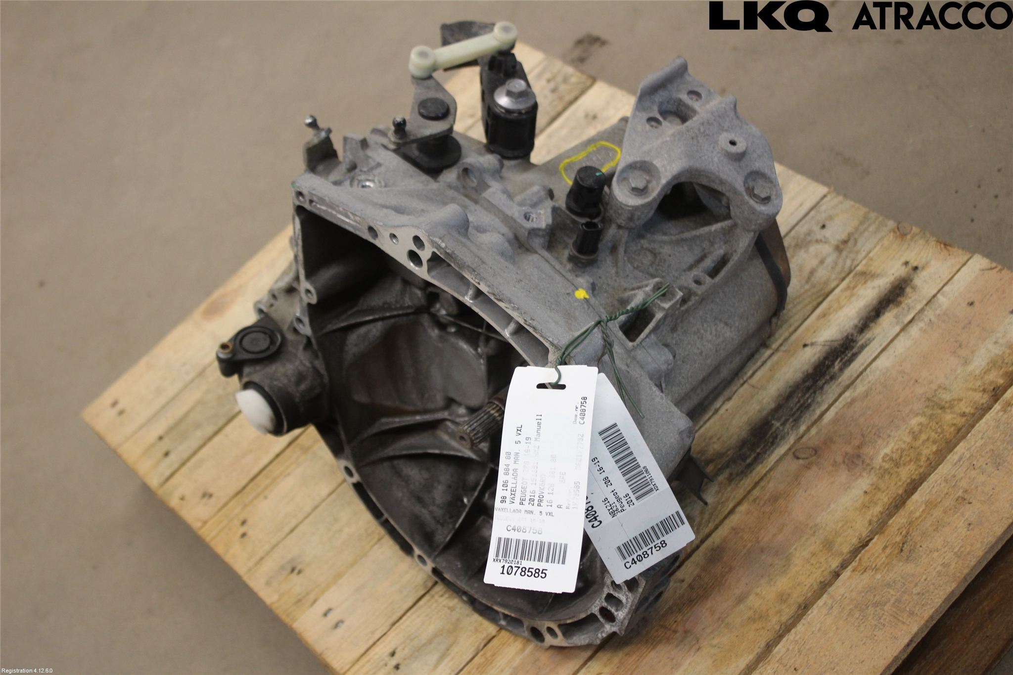 Peugeot PEUGOT 208 16-19 Gearkasse 5 Trinn