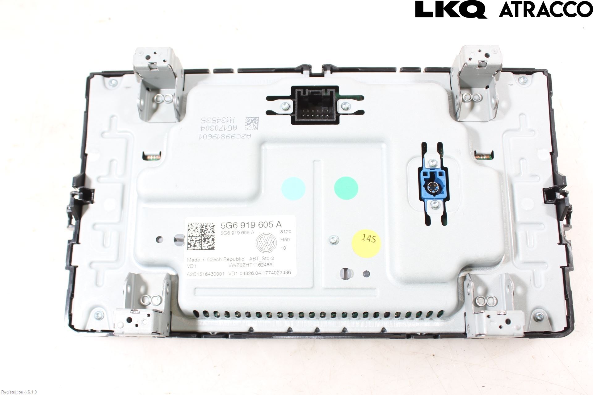 Volkswagen VW GOLF / E-GOLF VII 13-20 Stereo Radio Med Cd