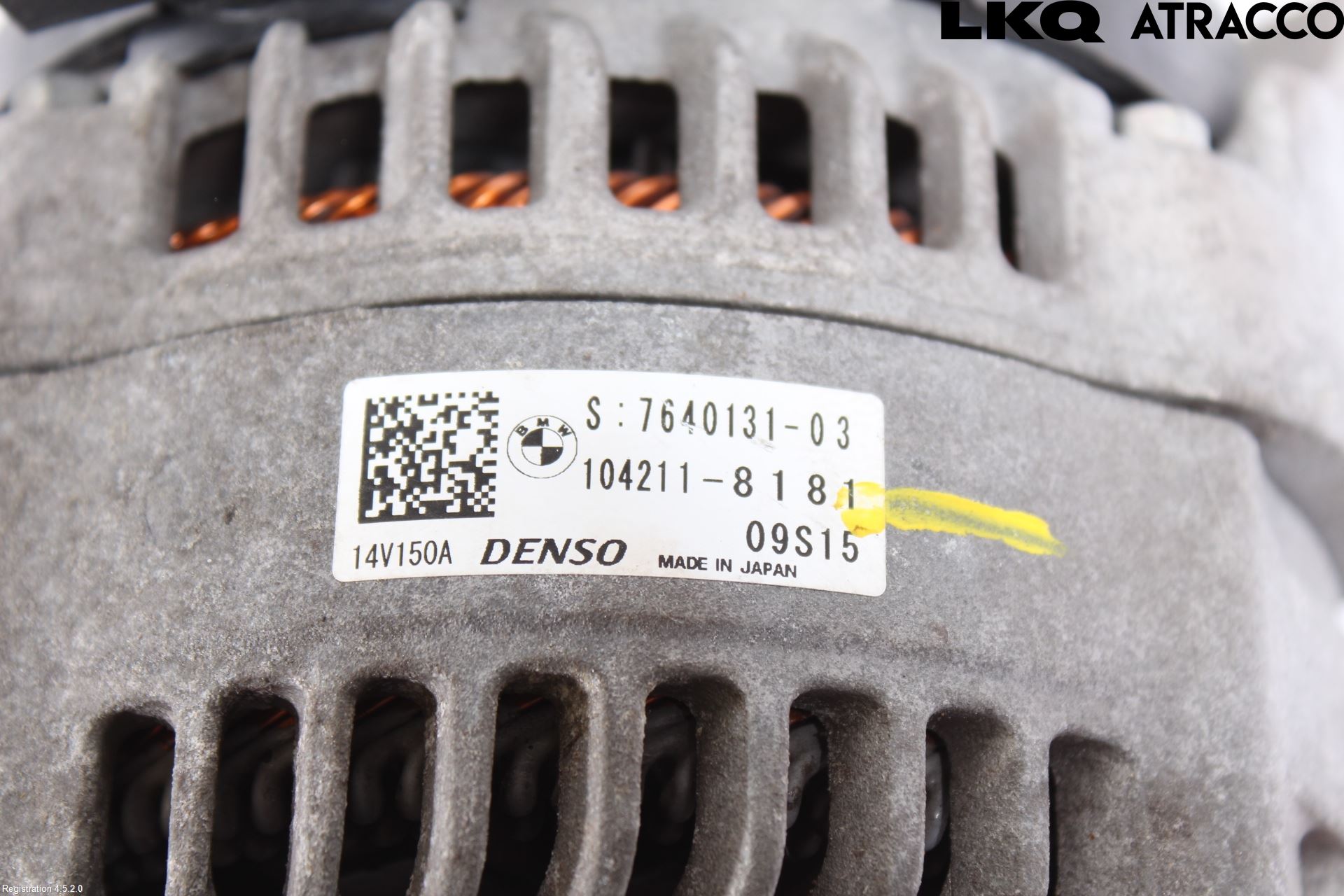 BMW 2 F45 Active Tourer 14-21 Dynamo